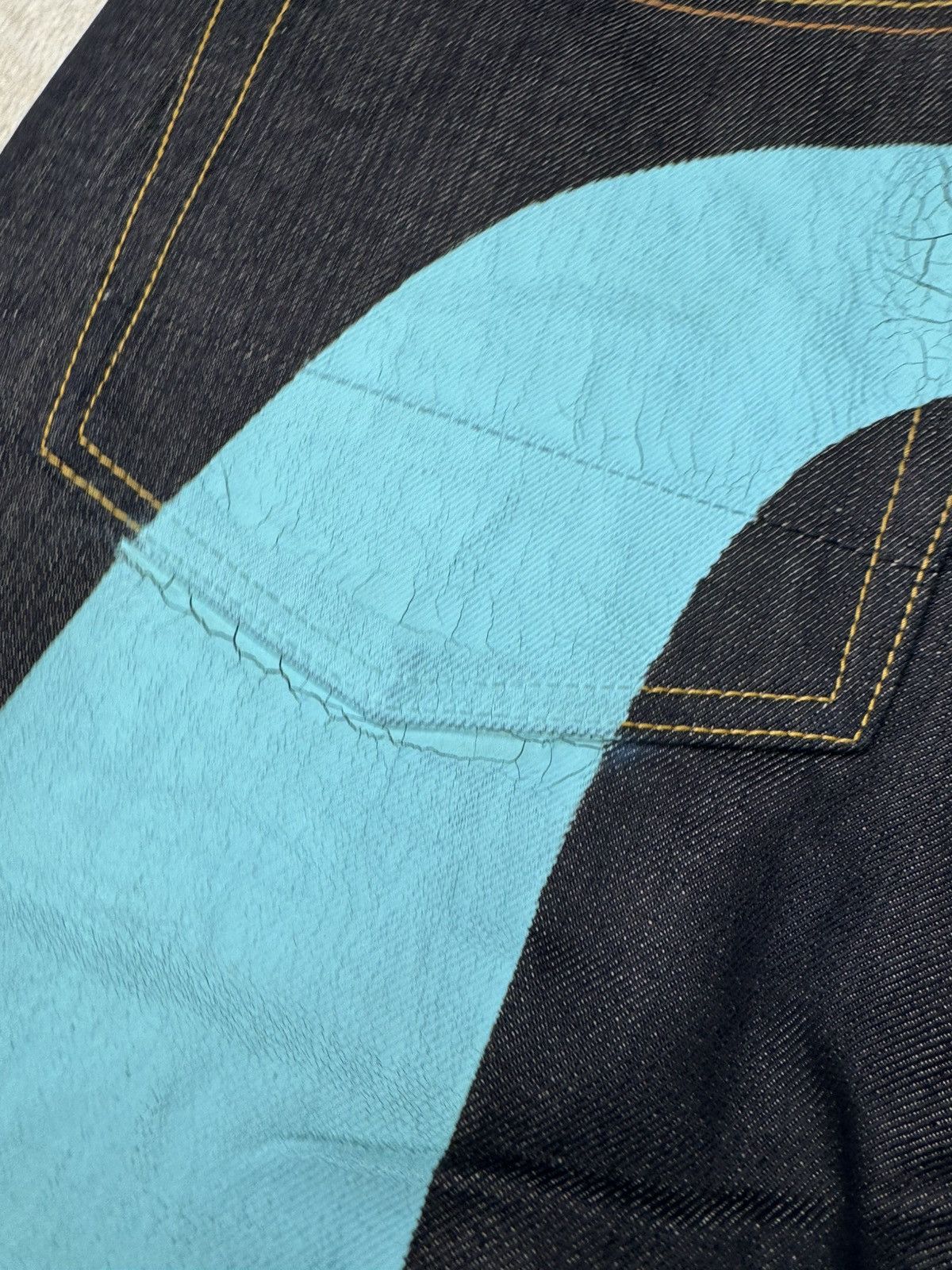 Evisu Daicock logo jean 32 Size US 32 / EU 48 - 5 Thumbnail