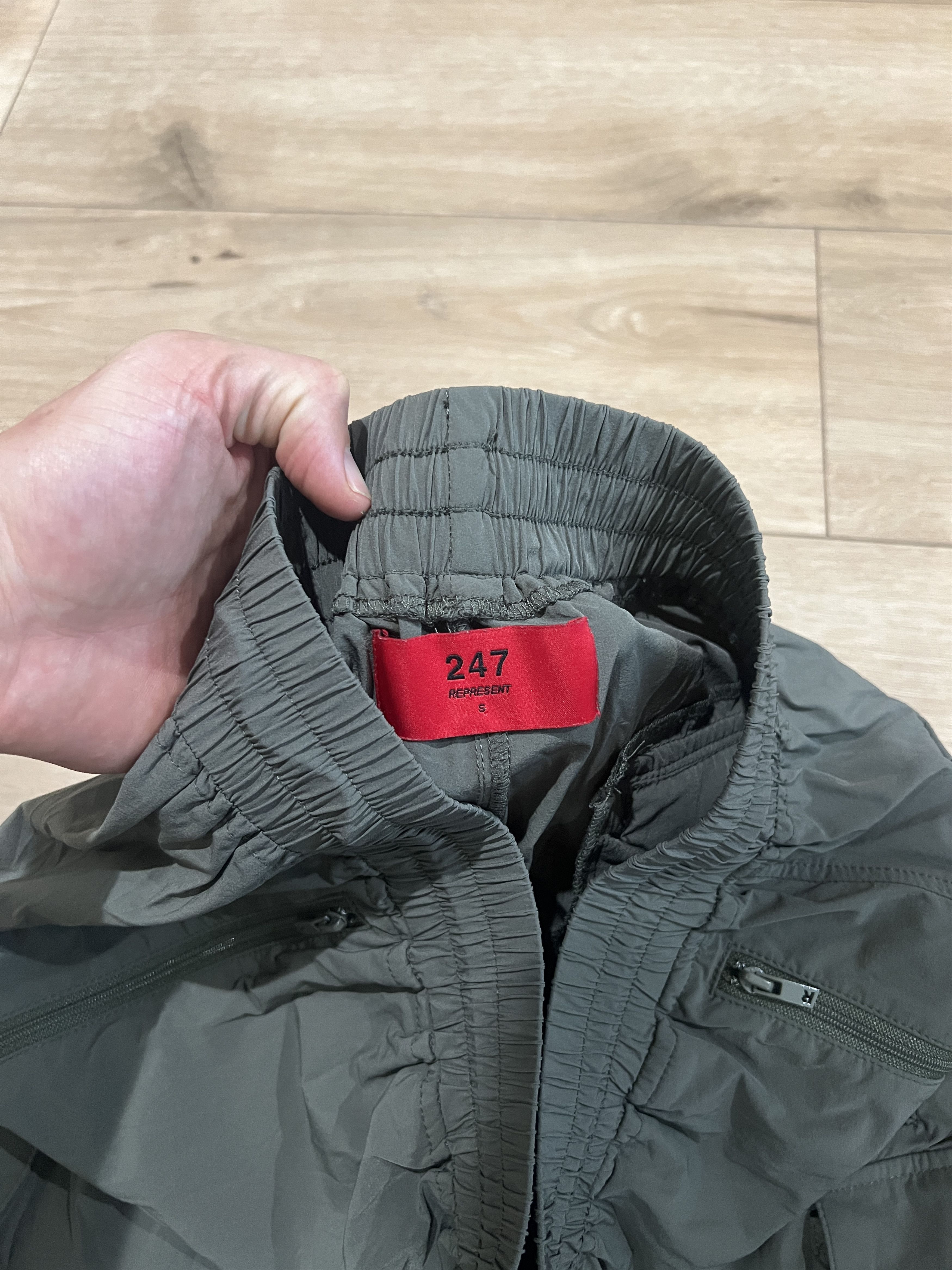 Represent Clo. Represent Clo Gray Nylon Technical Cargo Pant Jogger Utility Size US 28 / EU 44 - 4 Thumbnail