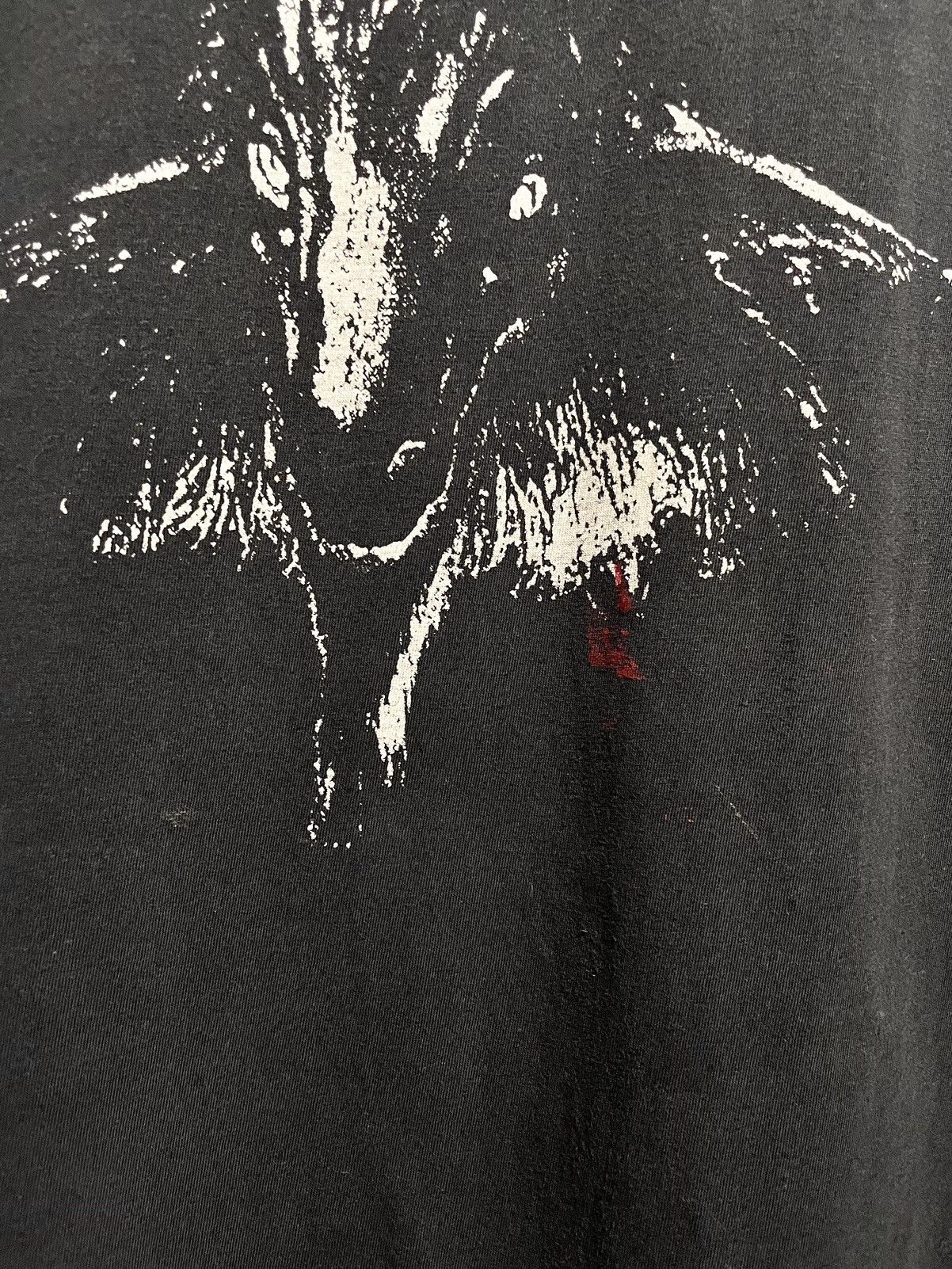 Band Tees Vintage 00s Bathory Goat Black Metal Band Faded T-Shirt Size US XL / EU 56 / 4 - 9 Thumbnail