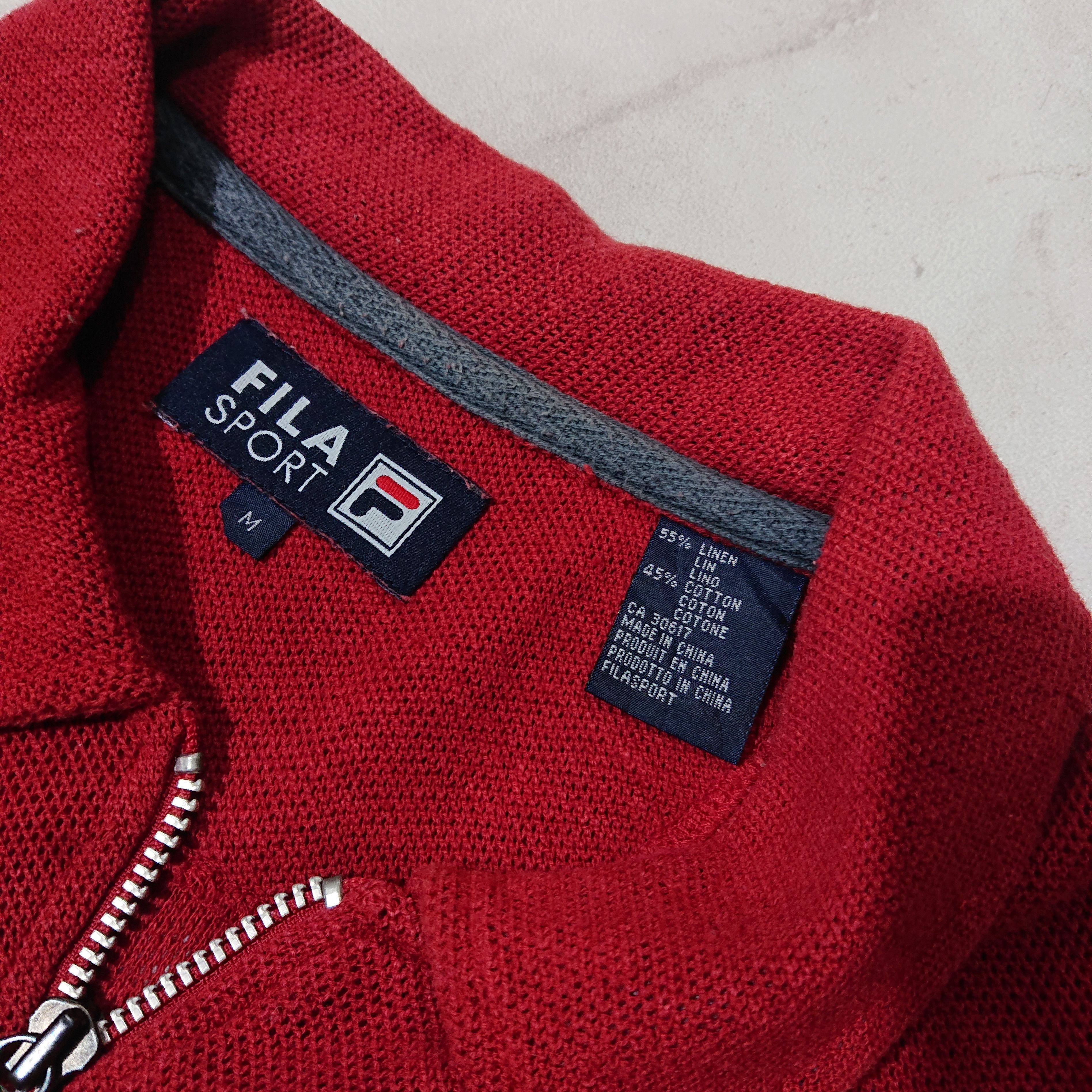 Fila Vintage Polo Fila Knitwear Size US XL / EU 56 / 4 - 5 Thumbnail