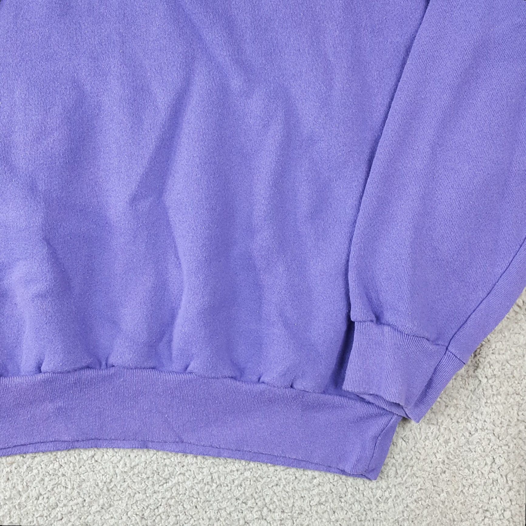 Vintage Vintage 90s Clemson Tigers Football Crewneck Size XL Purple Pullover Sweatshirt Size US XL / EU 56 / 4 - 4 Thumbnail