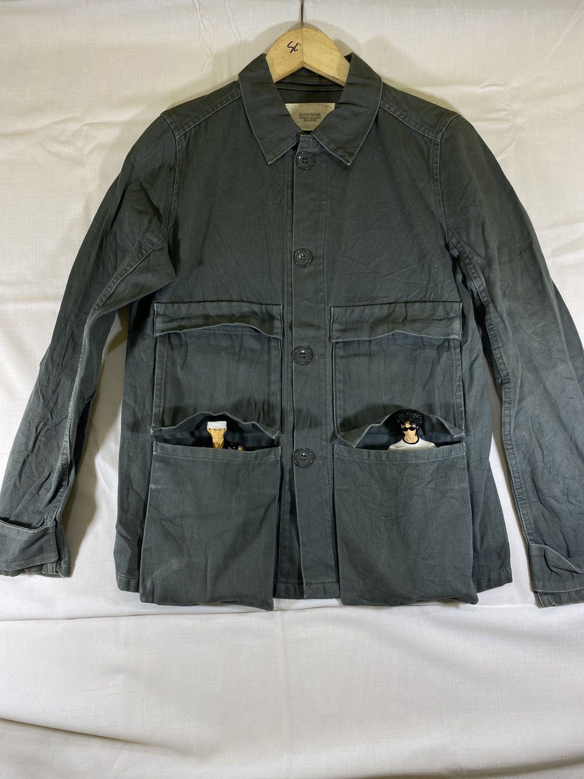 Zucca front pocket army look jacket Size US S / EU 44-46 / 1 - 1 Thumbnail