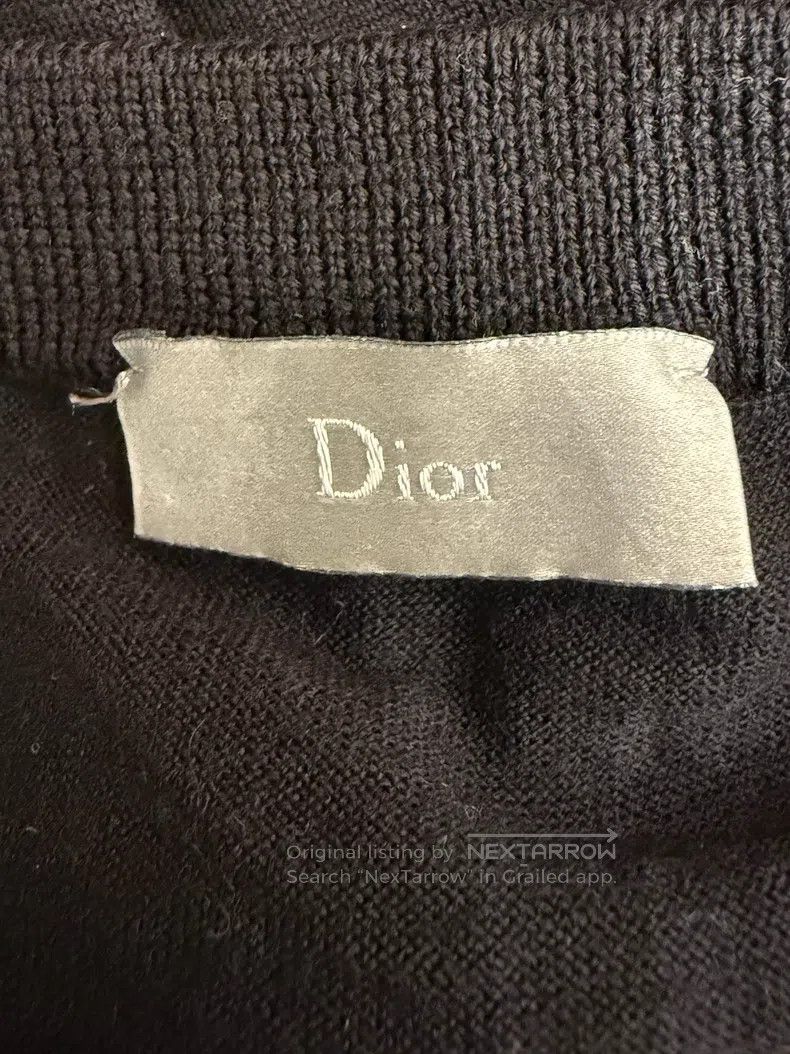 Dior Dior Black long-sleeved sweater Size US S / EU 44-46 / 1 - 4 Thumbnail