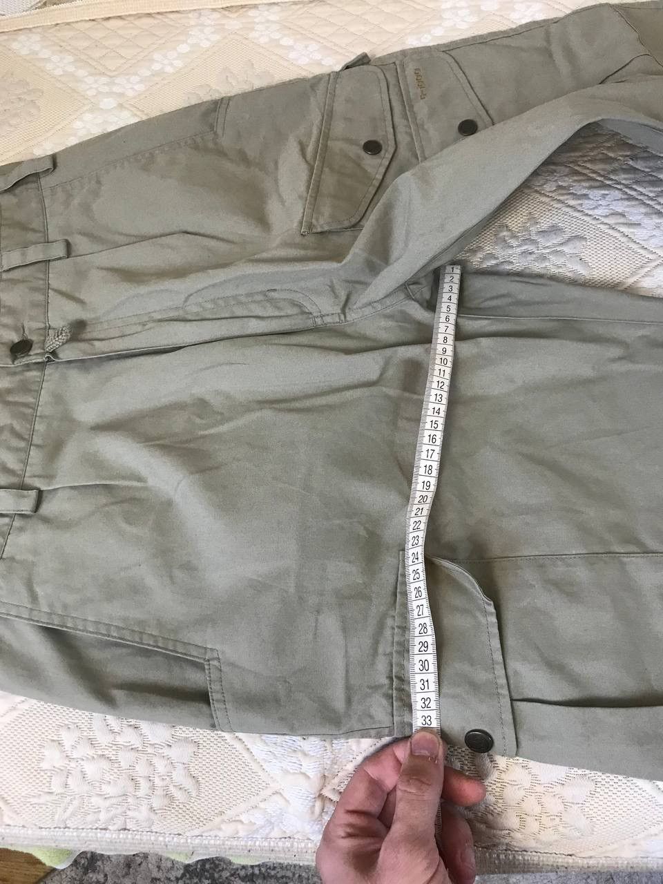 Fjallraven 🔥 Fjallraven G-1000 Iceland Trousers Cargo Pants Mens Size US 33 - 15 Thumbnail