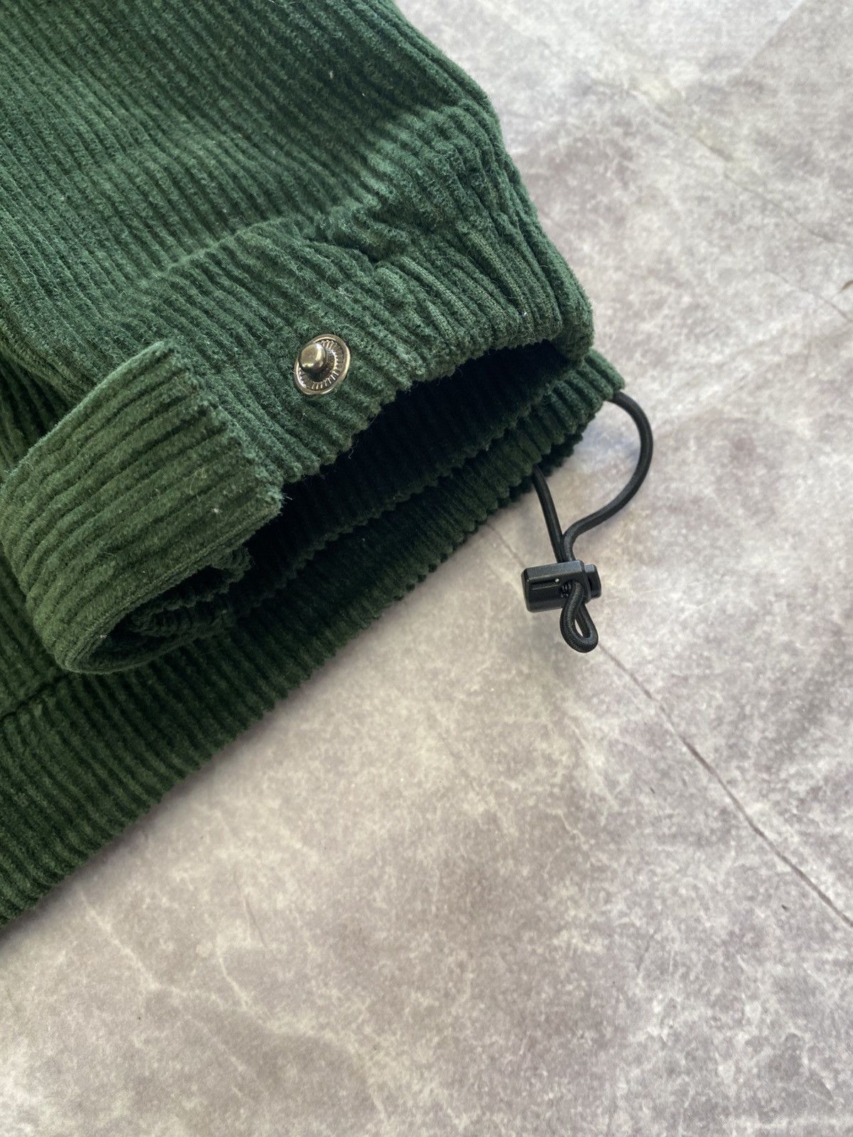 Patta Patta Green Corduroy Jacket with Two Front Pocket Size: L Size US L / EU 52-54 / 3 - 5 Thumbnail