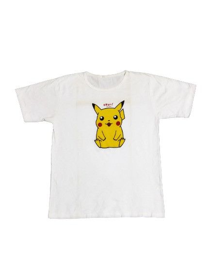 image of 90's Pokemon Tee in White, Men's (Size Small)