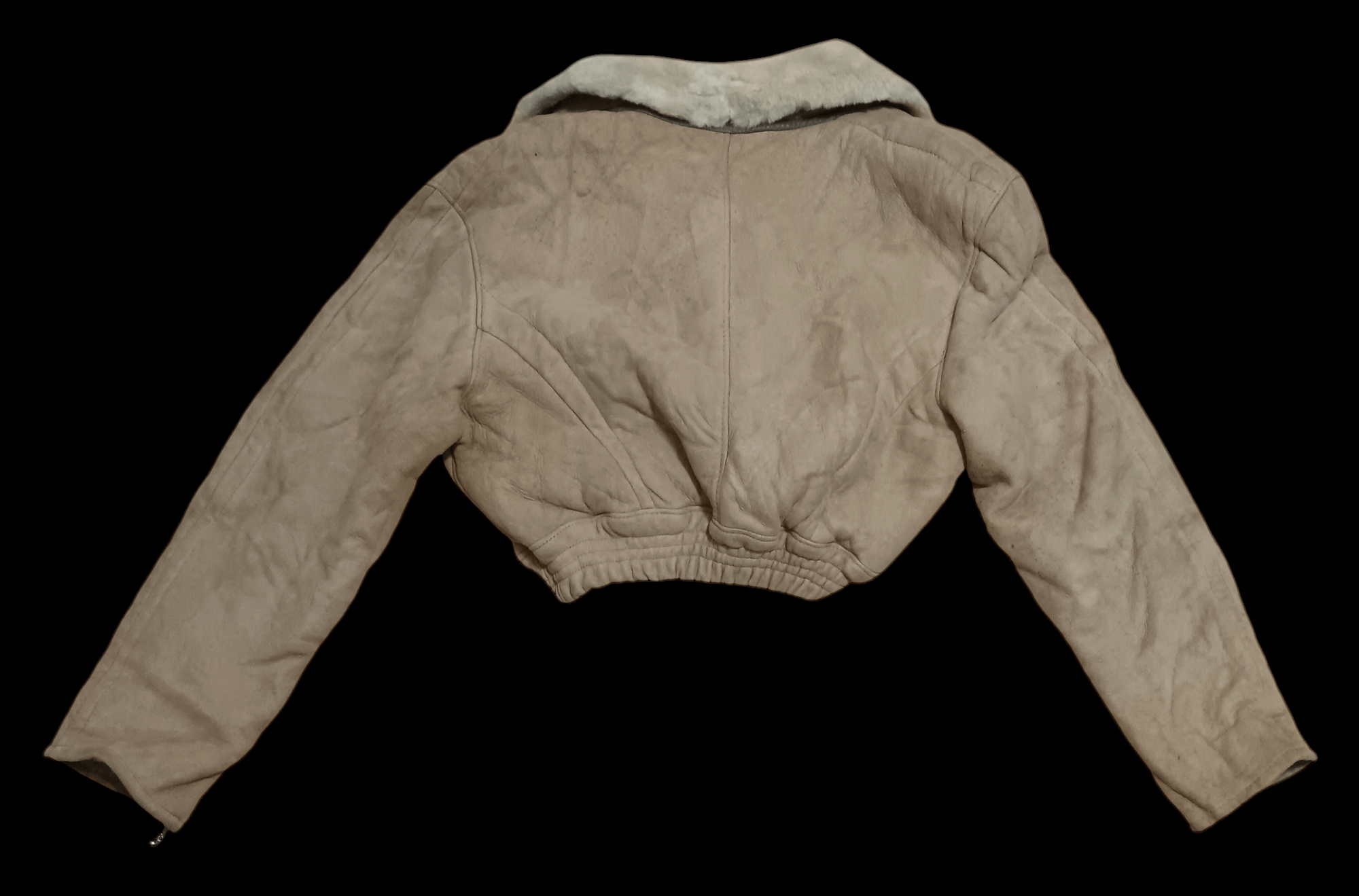 Fiorucci O'NED FIORUCCI SHEARLING LEATHER FUR CROPPED JACKET Size XS / US 0-2 / IT 36-38 - 5 Thumbnail
