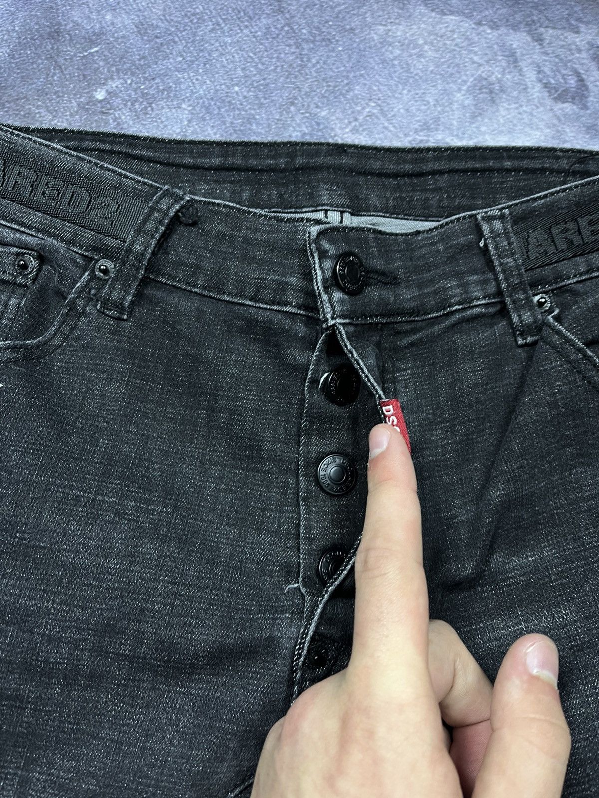 Dsquared2 Dsqaured2 Ripped Jeans Denim Vintage Streetwear Y2K Size US 40 / EU 56 - 5 Thumbnail