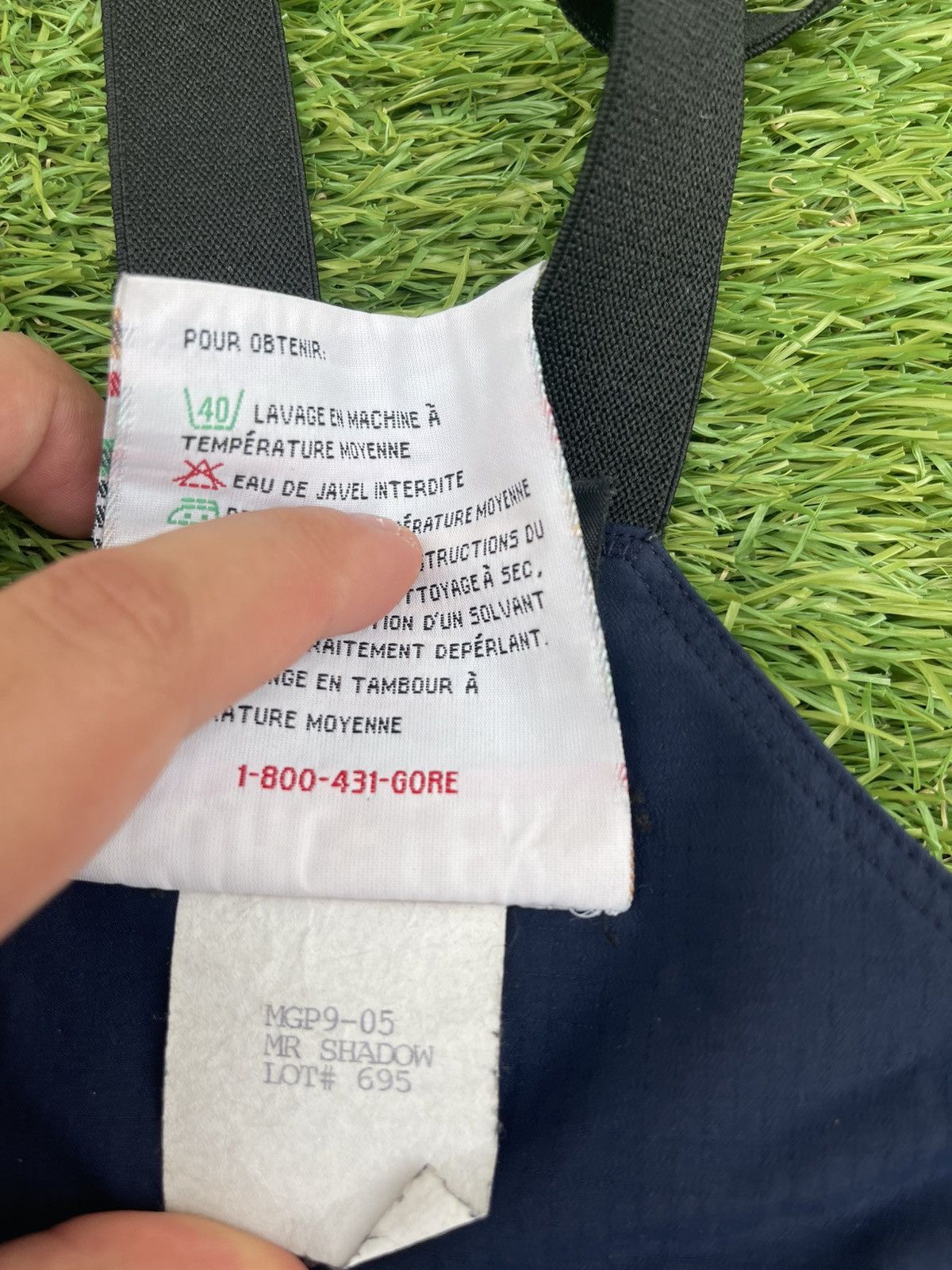 Arc'teryx Vintage Arc’teryx Gore-Tex XCR Bib Pants Shadow Blue Full Zi Size US 36 / EU 52 - 8 Thumbnail
