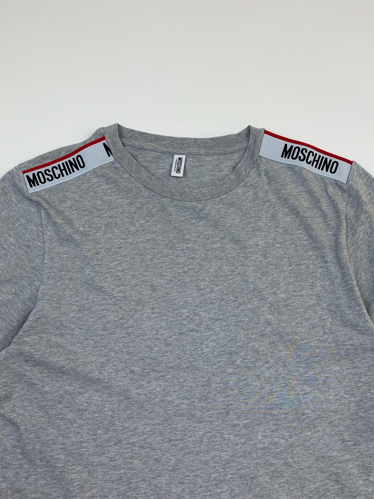 Moschino Moschino Underwear Gray T-Shirt Size US L / EU 52-54 / 3 - 2 Thumbnail