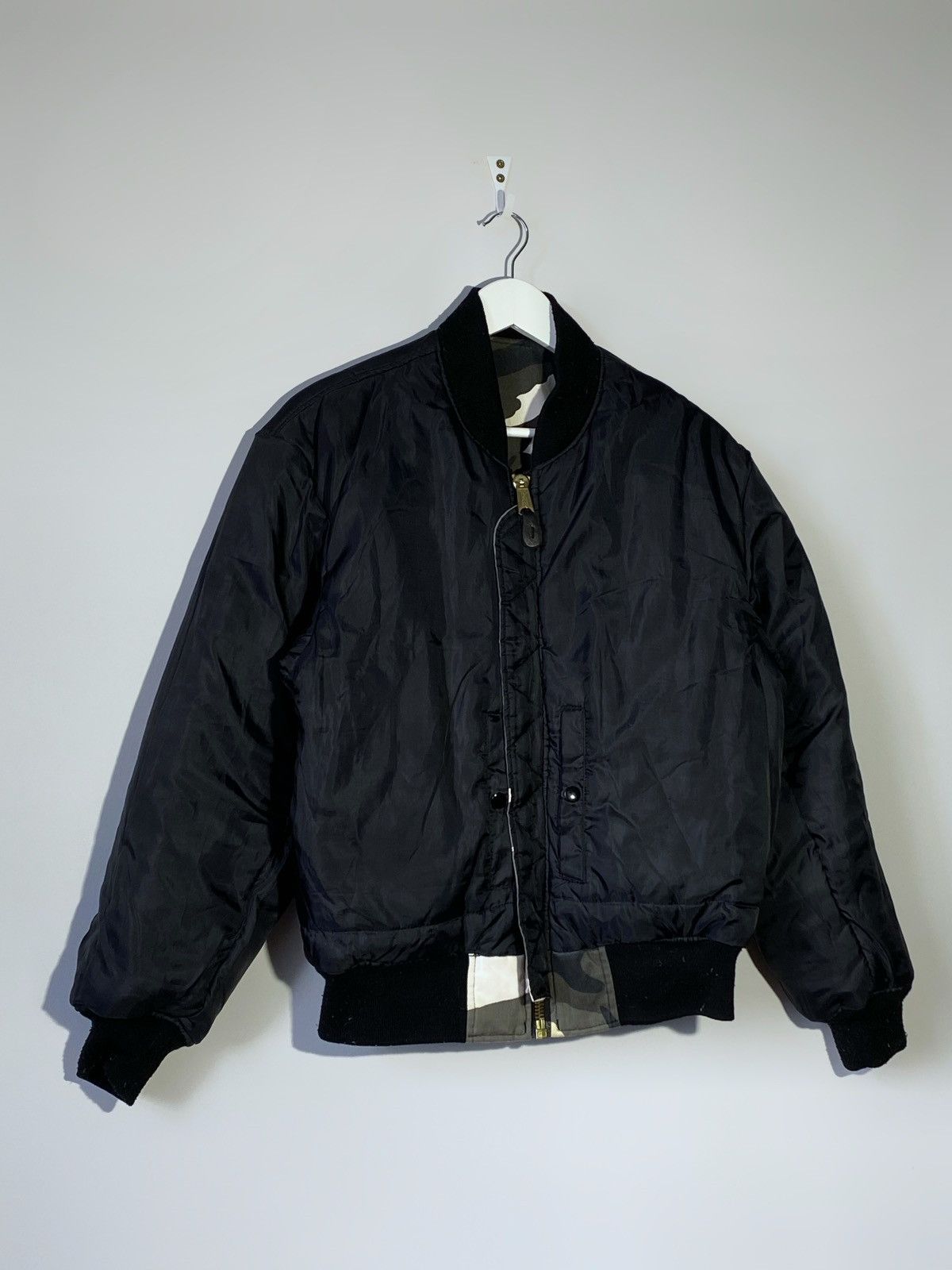 Other Vintage Army USA MA-1 Intermediate Camouflage Bomber Jacket Size US XS / EU 42 / 0 - 3 Thumbnail