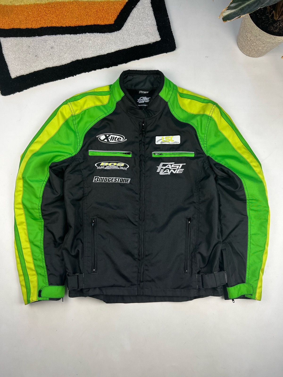 Vintage Racing vintage fast lane jacket Size US L / EU 52-54 / 3 - 2 Thumbnail