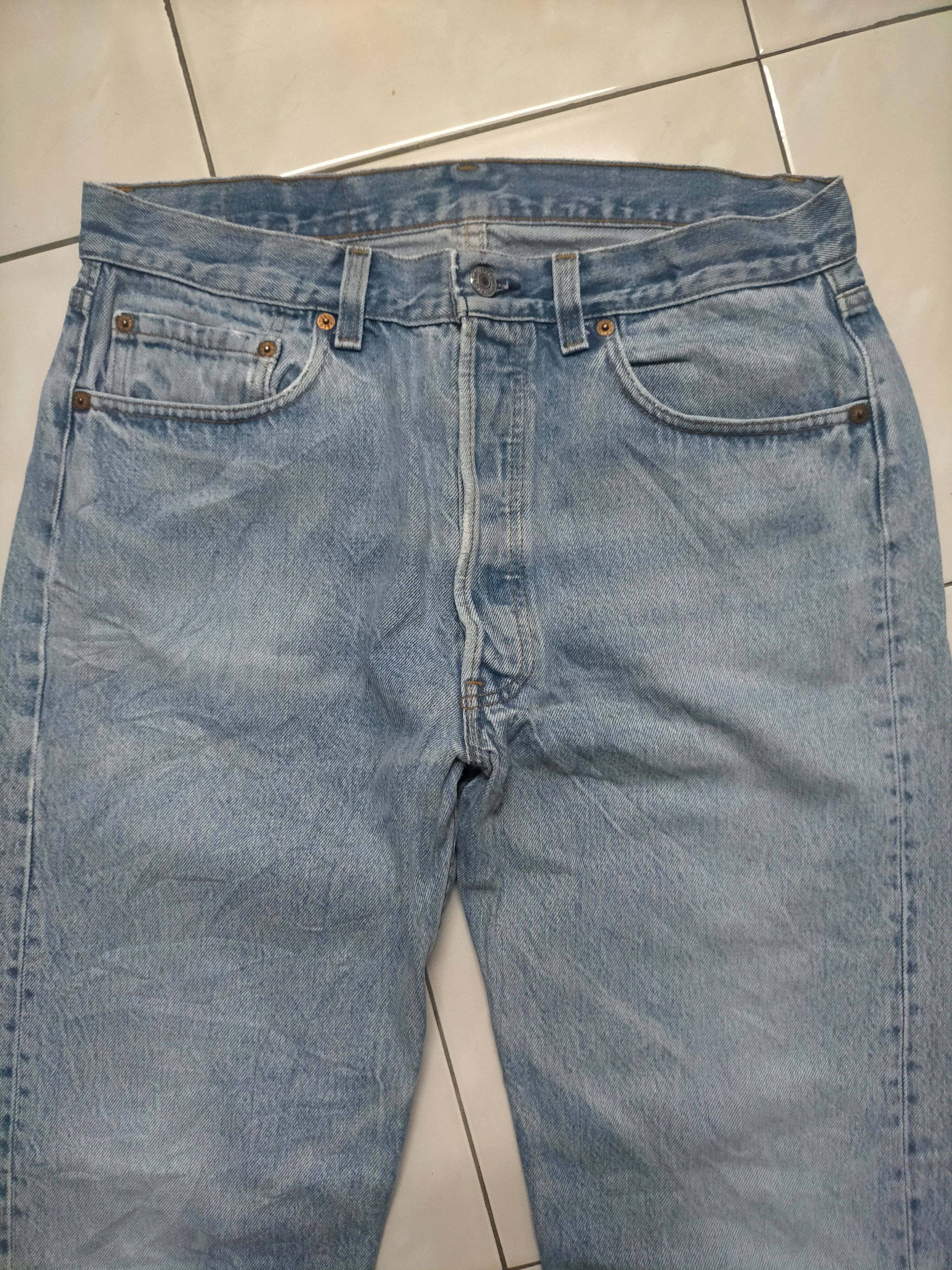 Levi's Vintage Clothing 🔥 Vintage 80s Levis 501 Stamp 552 Washed Jeans Size US 31 - 3 Thumbnail