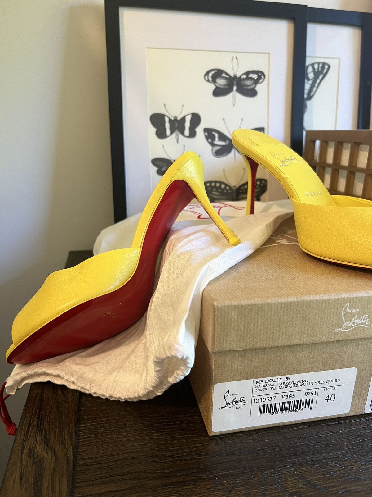 Christian Louboutin Christian Louboutin Me Dolly 85 Size US 10 / IT 40 - 4 Thumbnail