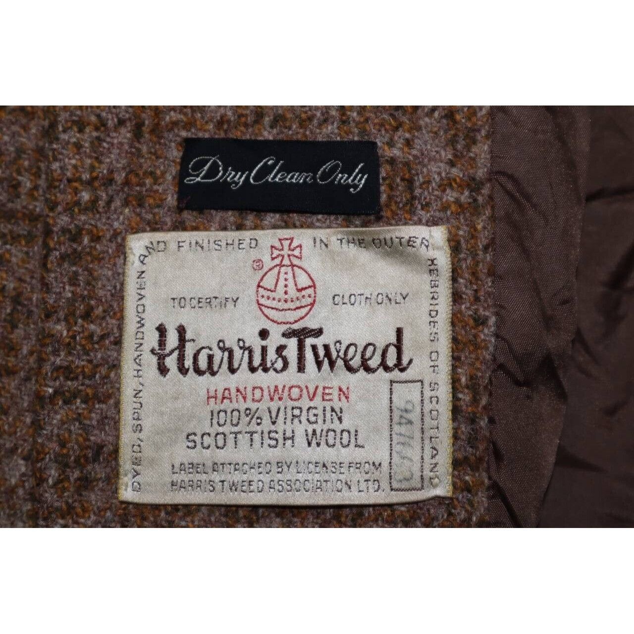 Harris Tweed VTG 70s Harris Tweed 100% Pure Scottish Wool Hand Woven Sz M Size M / US 6-8 / IT 42-44 - 3 Thumbnail