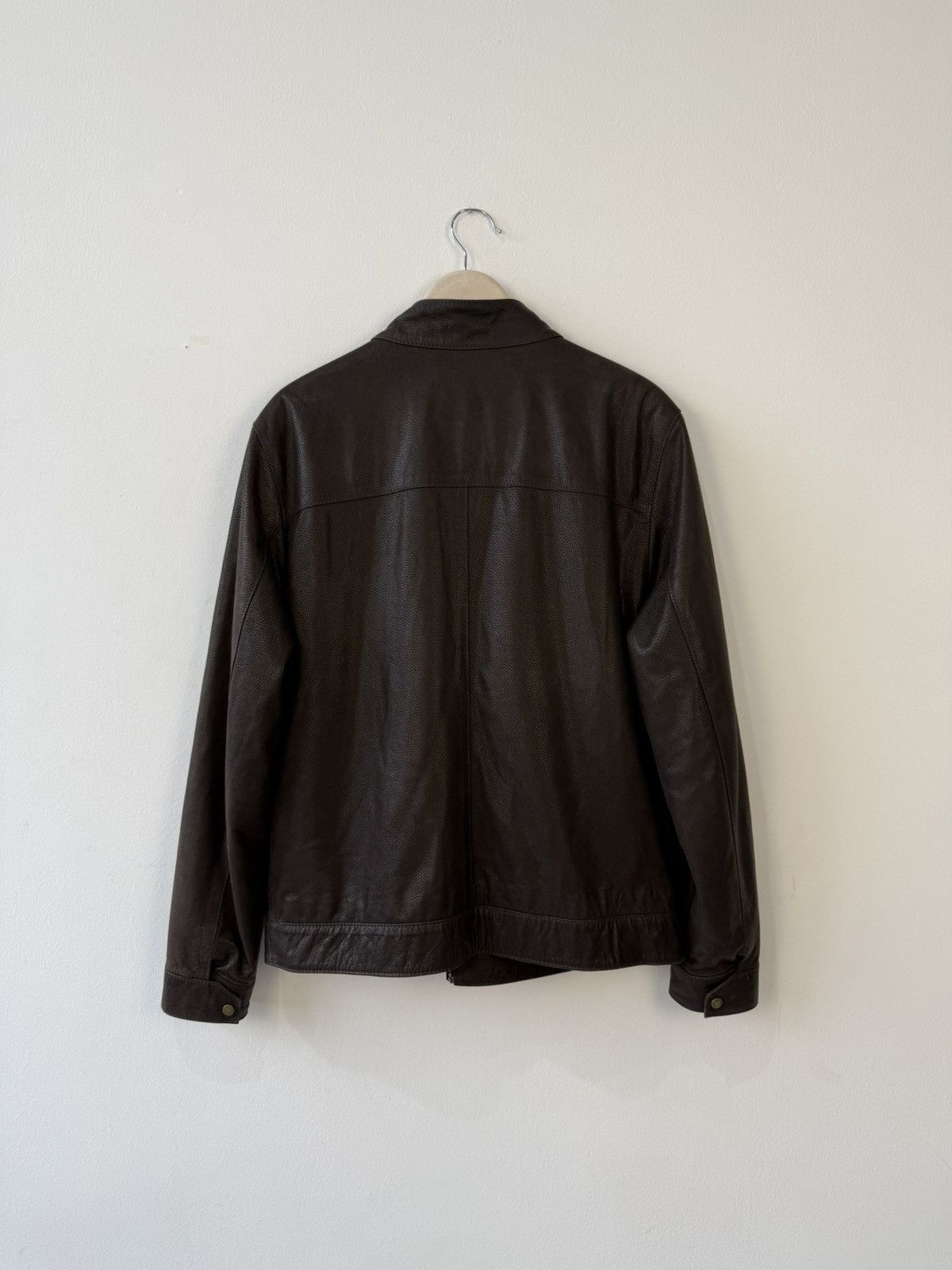 Marlboro Classics Malboro Classics Vintage 90s Brown Leather Jacket Size US XXL / EU 58 / 5 - 8 Thumbnail