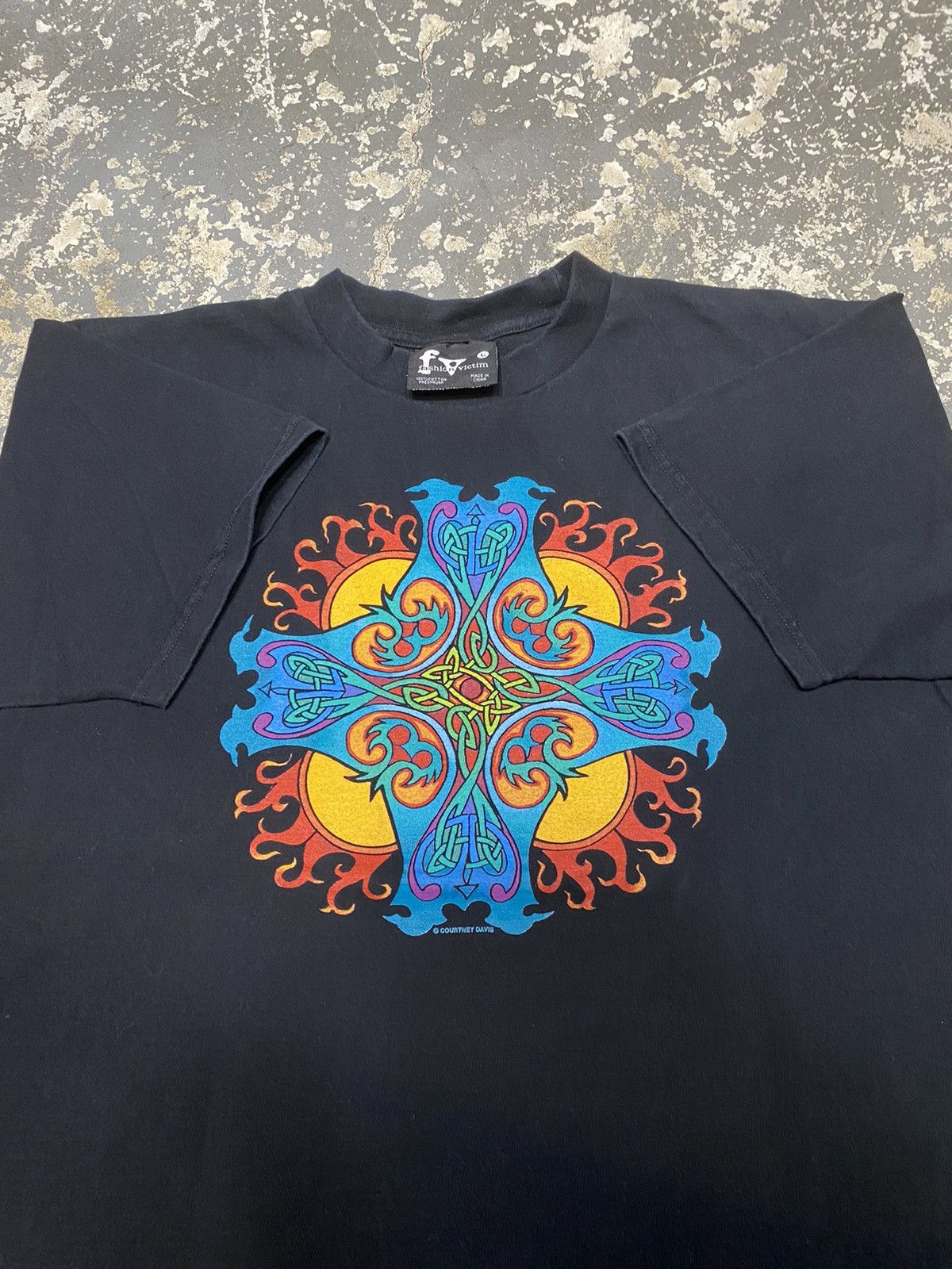 Fashion Victim × Vintage Vintage Fashion Victim Courtney Davis Art Tshirt Size US L / EU 52-54 / 3 - 3 Thumbnail