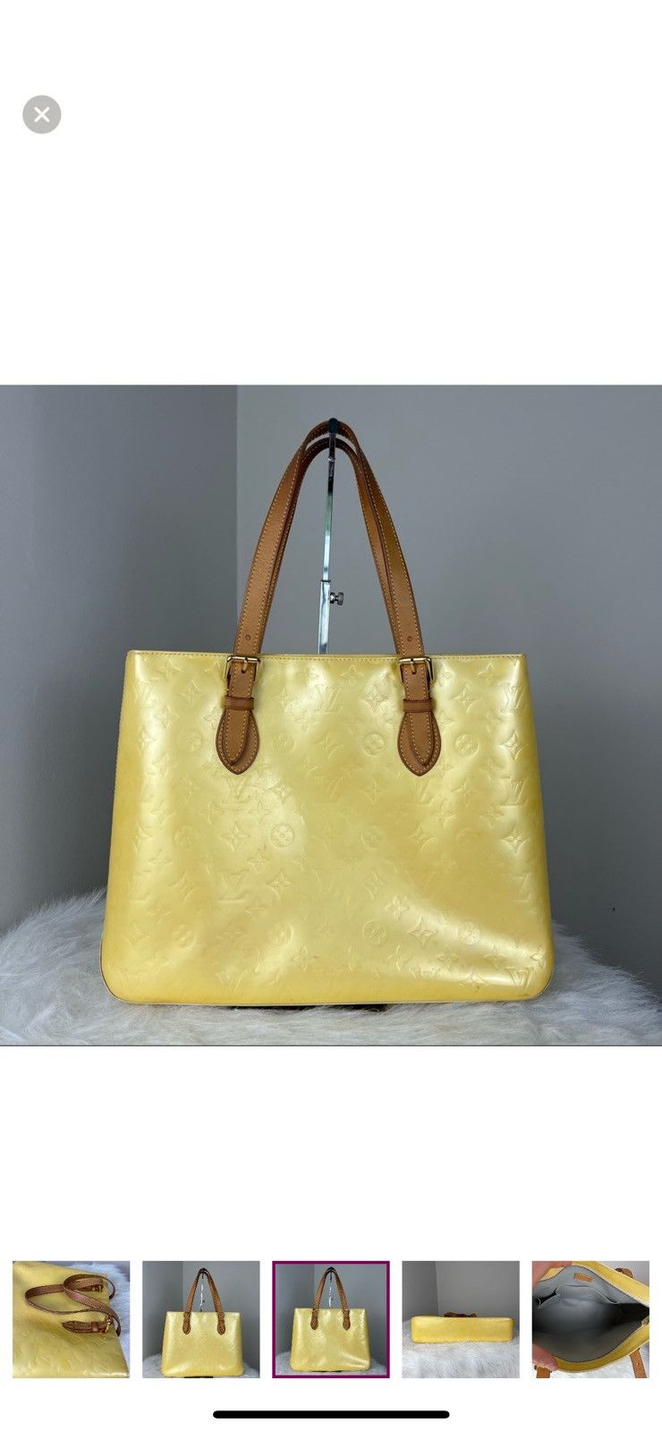Louis Vuitton Louis Vuitton Brentwood Tote – Monogram Vernis (Authentic) Size ONE SIZE - 5 Thumbnail