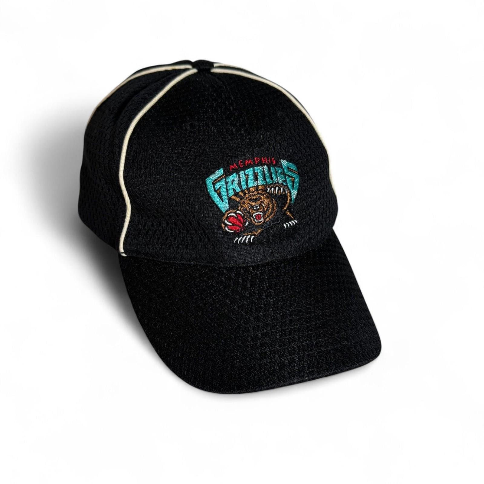 NBA Vtg Memphis Grizzlies Mesh Cap Hat Adjustable Peabody Place Size ONE SIZE - 2 Thumbnail