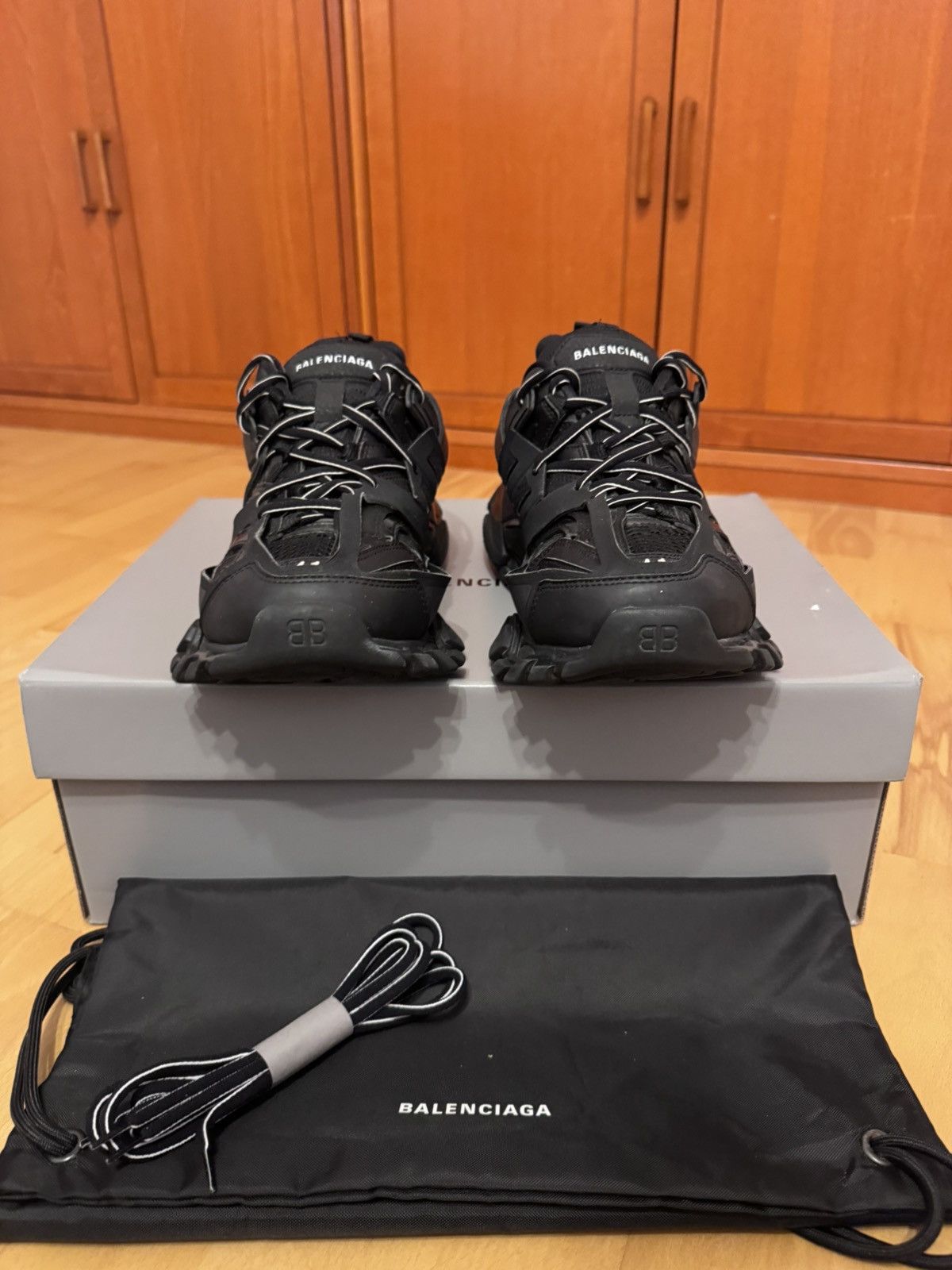 Balenciaga Balenciaga Track Triple Black Size US 8 / EU 41 - 6 Thumbnail