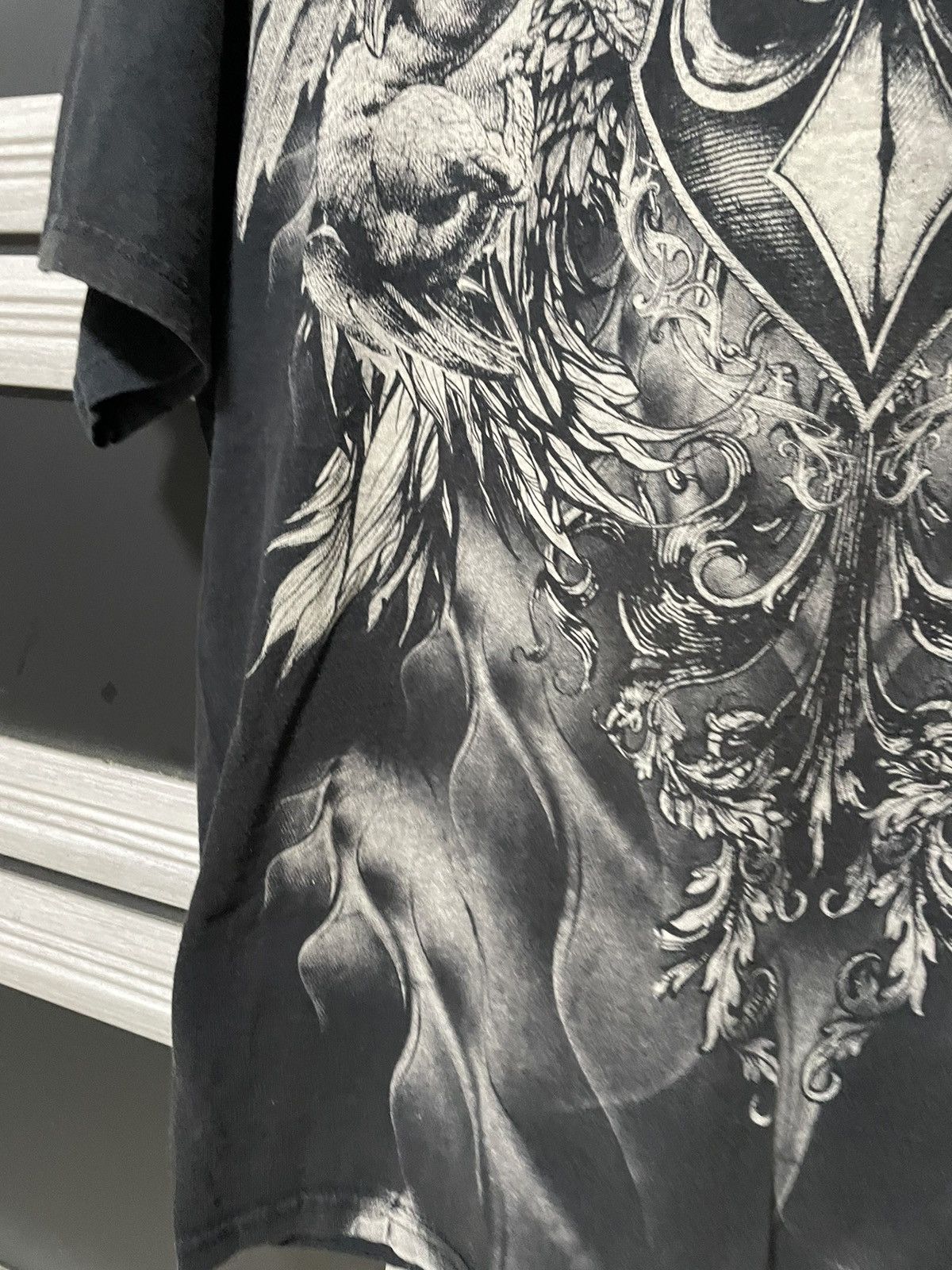 Chemistry × Vintage Vintage Chemistry AOP Y2K Affliction Crazy T Shirt All Over Size US L / EU 52-54 / 3 - 5 Thumbnail