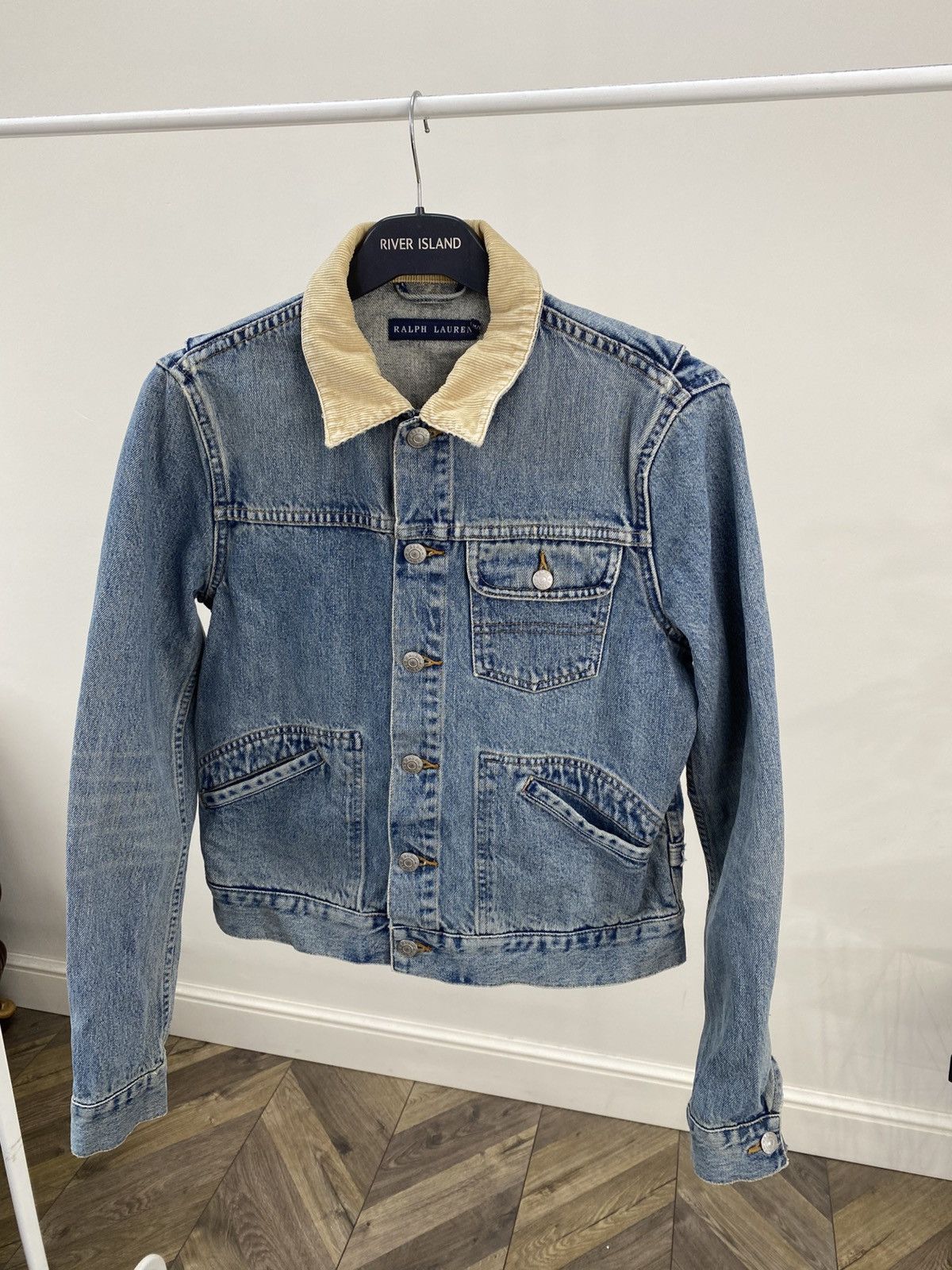 Ralph Lauren Vintage Ralph Lauren Polo Womens Denim Jacket Size M / US 6-8 / IT 42-44 - 7 Thumbnail