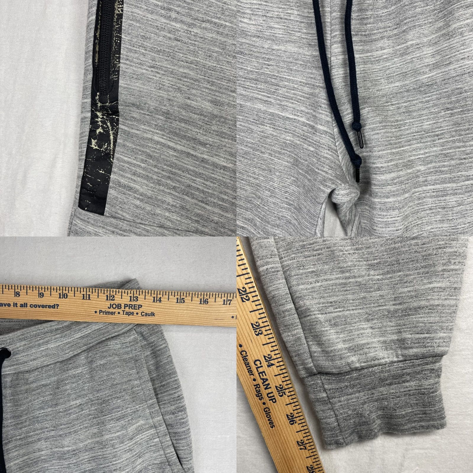 Nike Nike Tech Fleece Pants Mens Small Gray Joggers Tapered Heather Gym 585204-063 Size US 29 - 8 Thumbnail