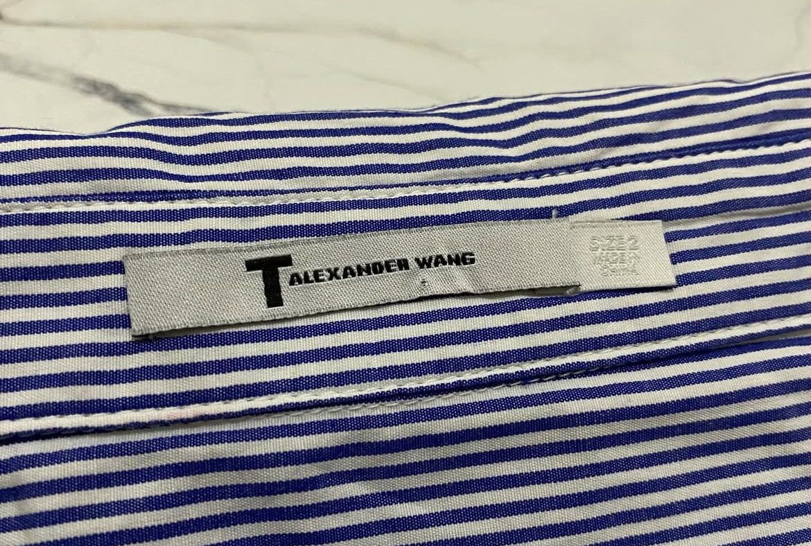 Alexander Wang 2000s Alexander Wang Suspender Striped Shirt Size US M / EU 48-50 / 2 - 8 Thumbnail