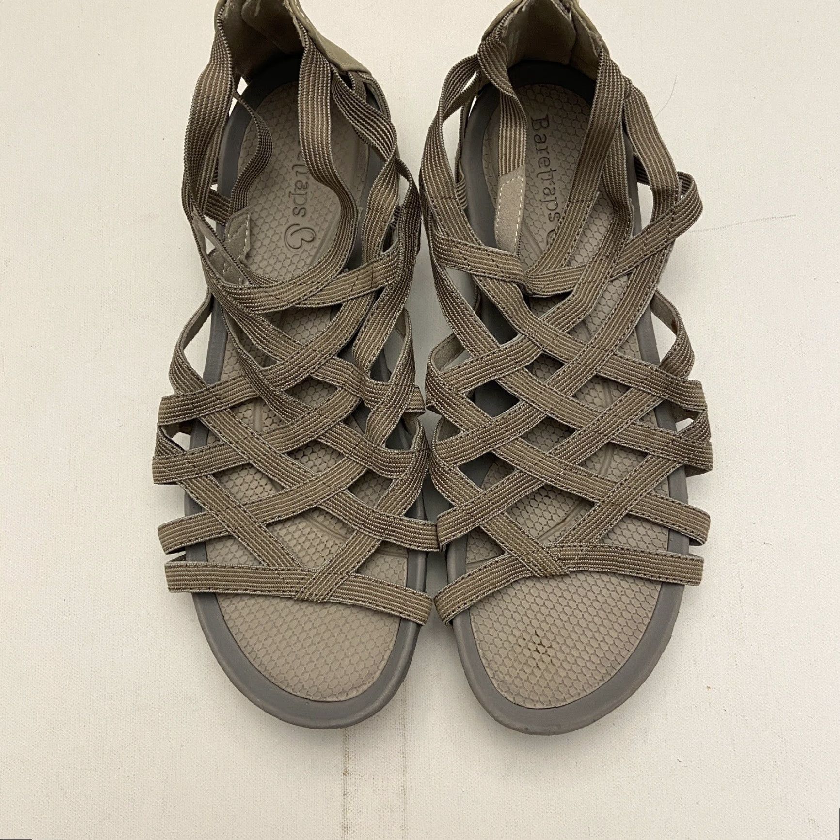 Vintage VINTAGE Barestraps Sandals Women's Sandal 8.5 Gray Zipper Closure Womens Zip Back Marked Details Size US 8.5 / IT 38.5 - 5 Thumbnail