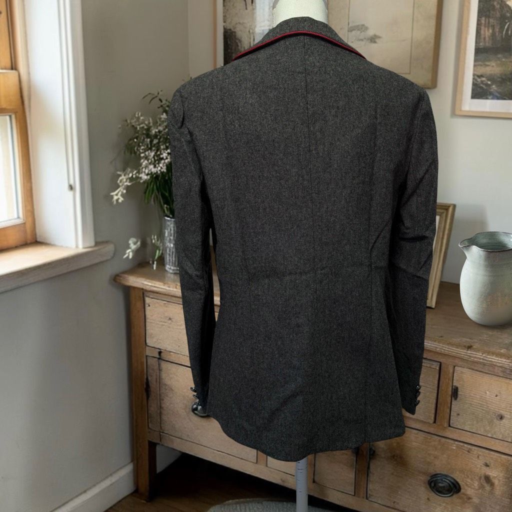 Other Vintage 70’s Gray Crested Wool Blazer Sz M Preppycore Size M / US 6-8 / IT 42-44 - 4 Thumbnail