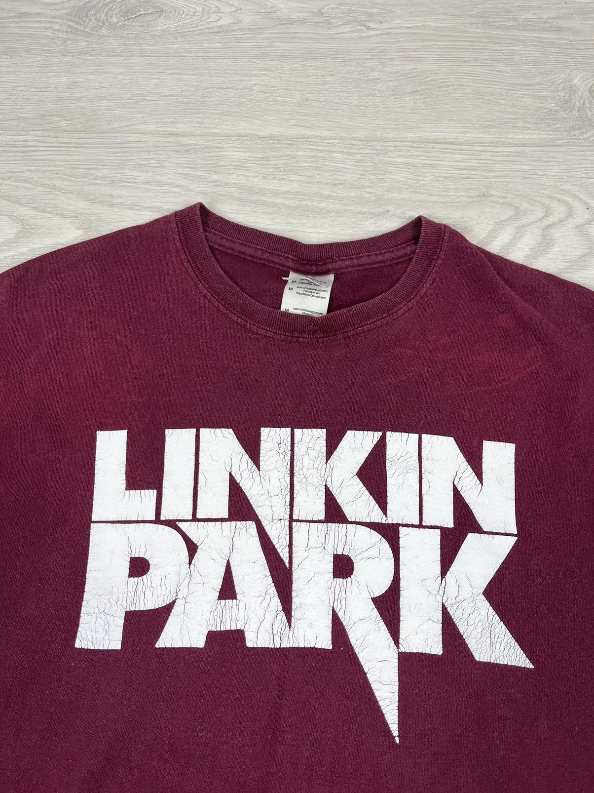 Band Tees × Vintage Linkin Park Vintage 00s Rock Band T Shirt Size US M / EU 48-50 / 2 - 4 Thumbnail