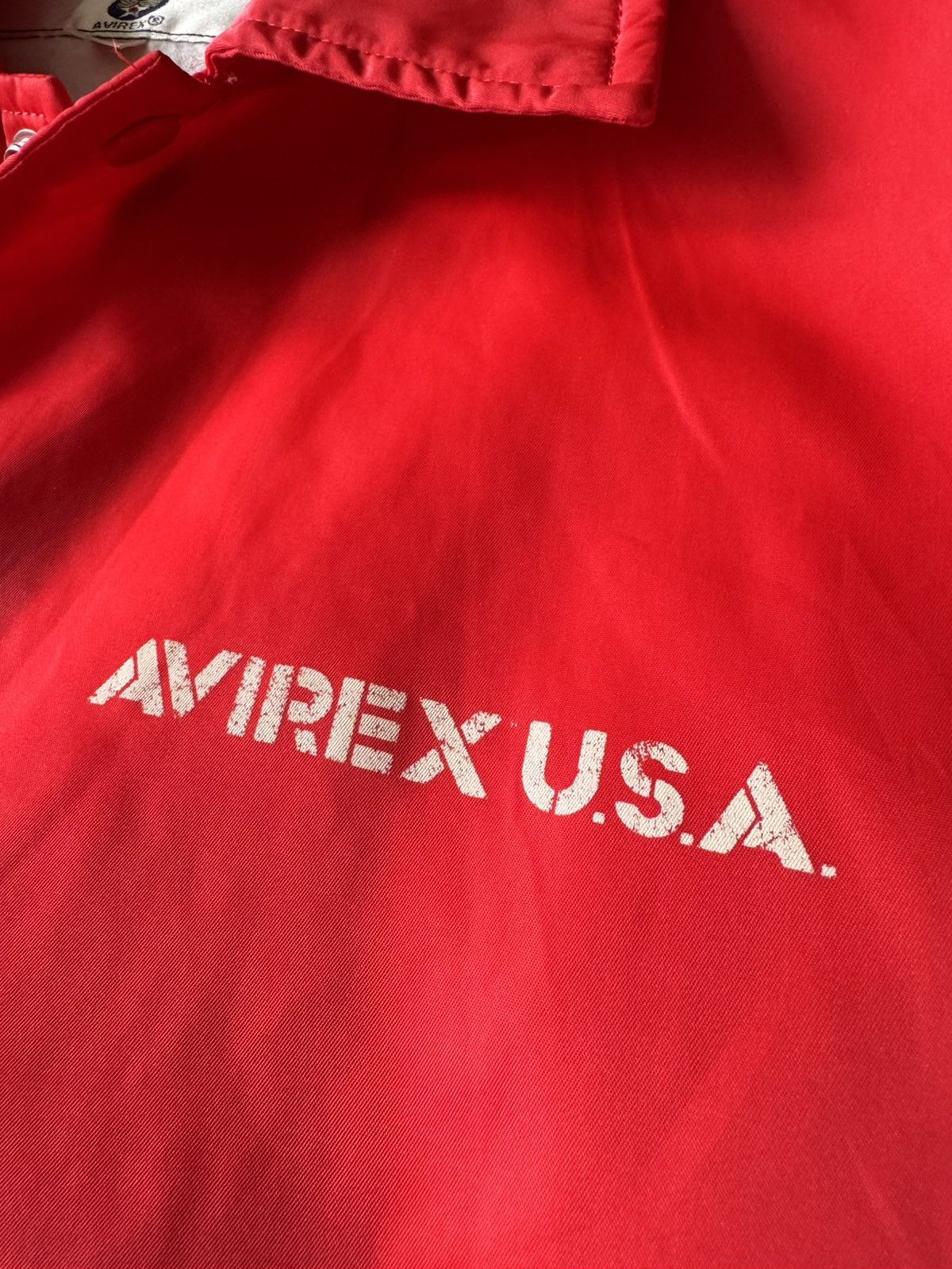 Avirex Vintage avirex coach jacket big spellout backhit🔥 Size US L / EU 52-54 / 3 - 8 Thumbnail