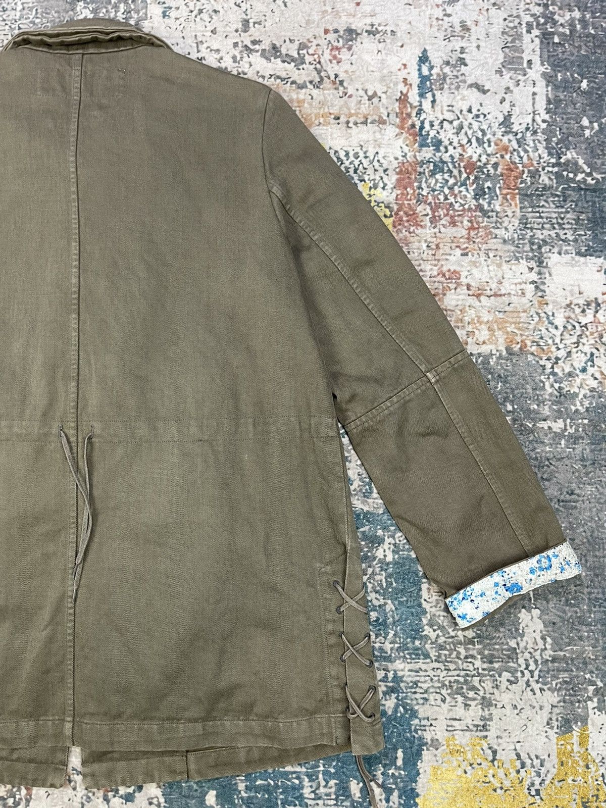 Sunao Kuwahara Sunao Kuwahara Side Lace Coat Jacket Size M / US 6-8 / IT 42-44 - 4 Thumbnail
