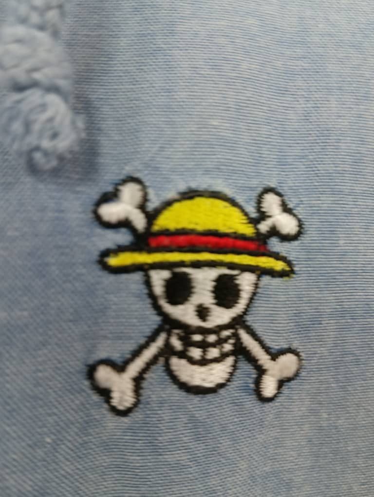 Anime × Japanese Brand × One Piece 🔥One Piece Mugiwara Pirates Hooded Button Up Bog Logo Size US L / EU 52-54 / 3 - 5 Thumbnail
