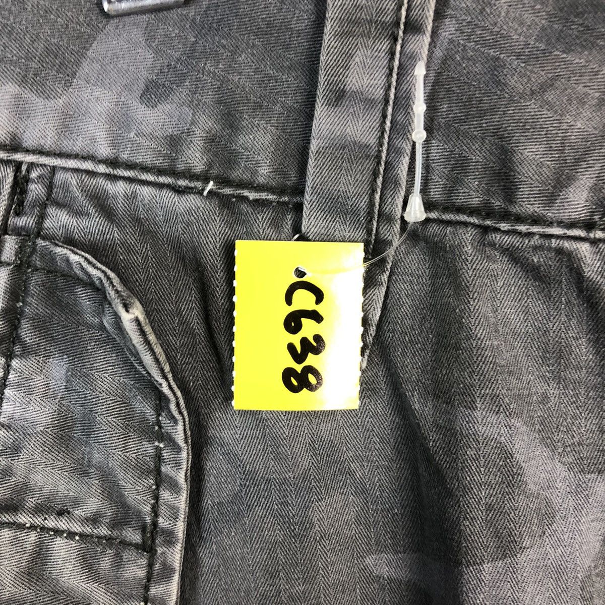 Japanese Brand DL Camo Gray Cargo Military utility Multipocket Pants #C638 Size US 29 - 13 Thumbnail