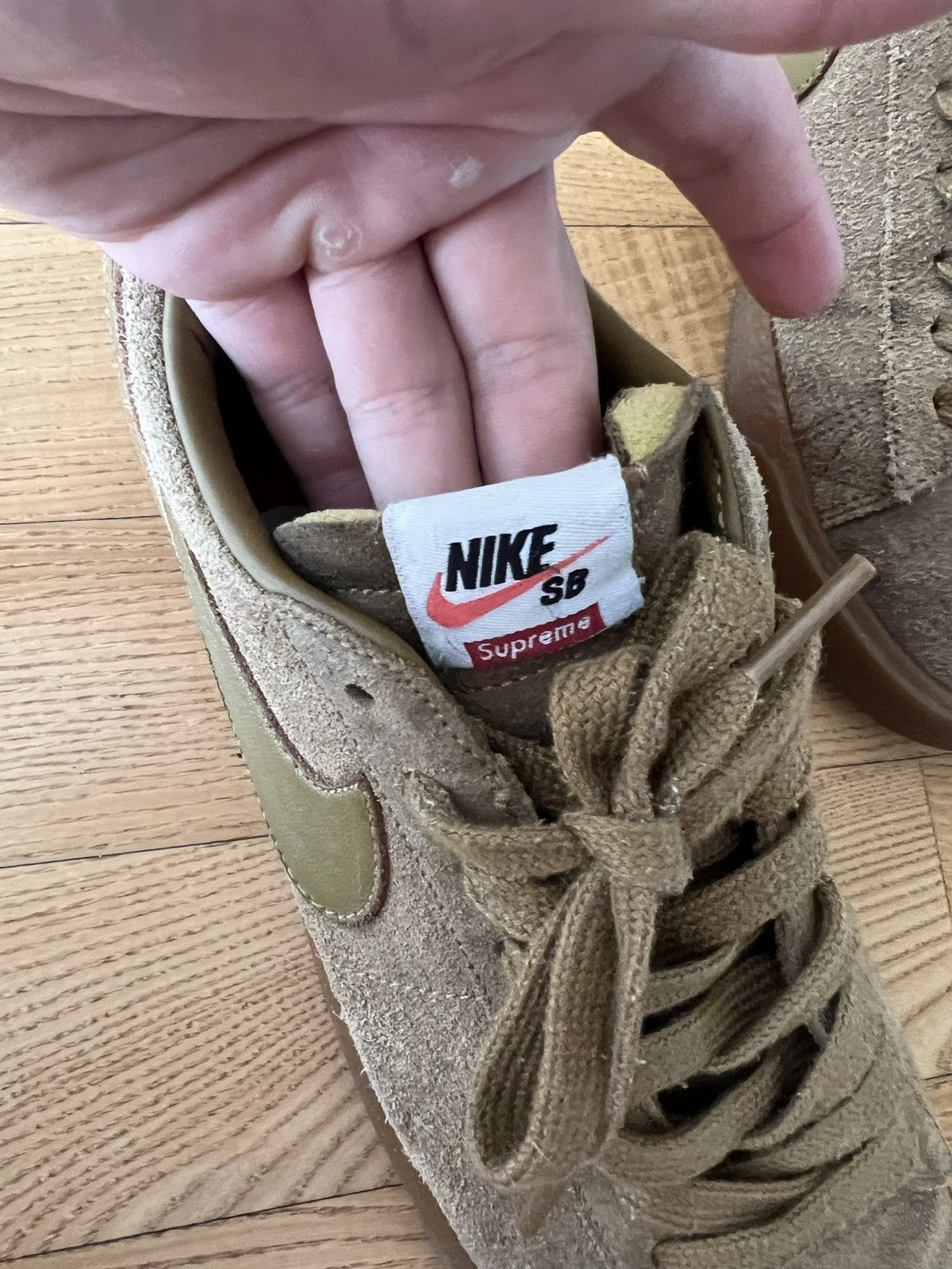Nike × Supreme Nike x Supreme SB Blazer Low Size US 8 / EU 41 - 7 Thumbnail
