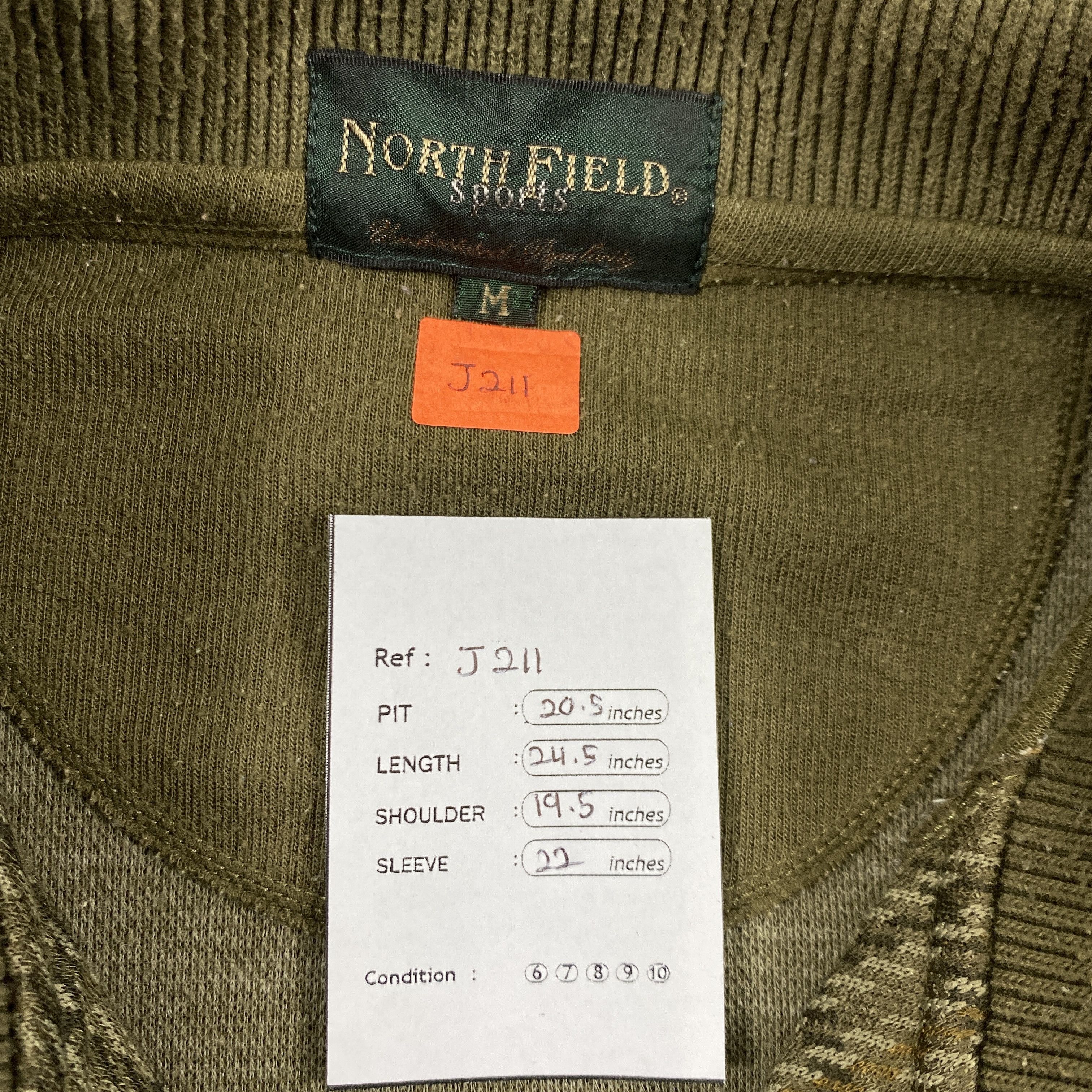 Vintage Vintage North Field Sports Sweatshirt - J211 Size US M / EU 48-50 / 2 - 4 Thumbnail