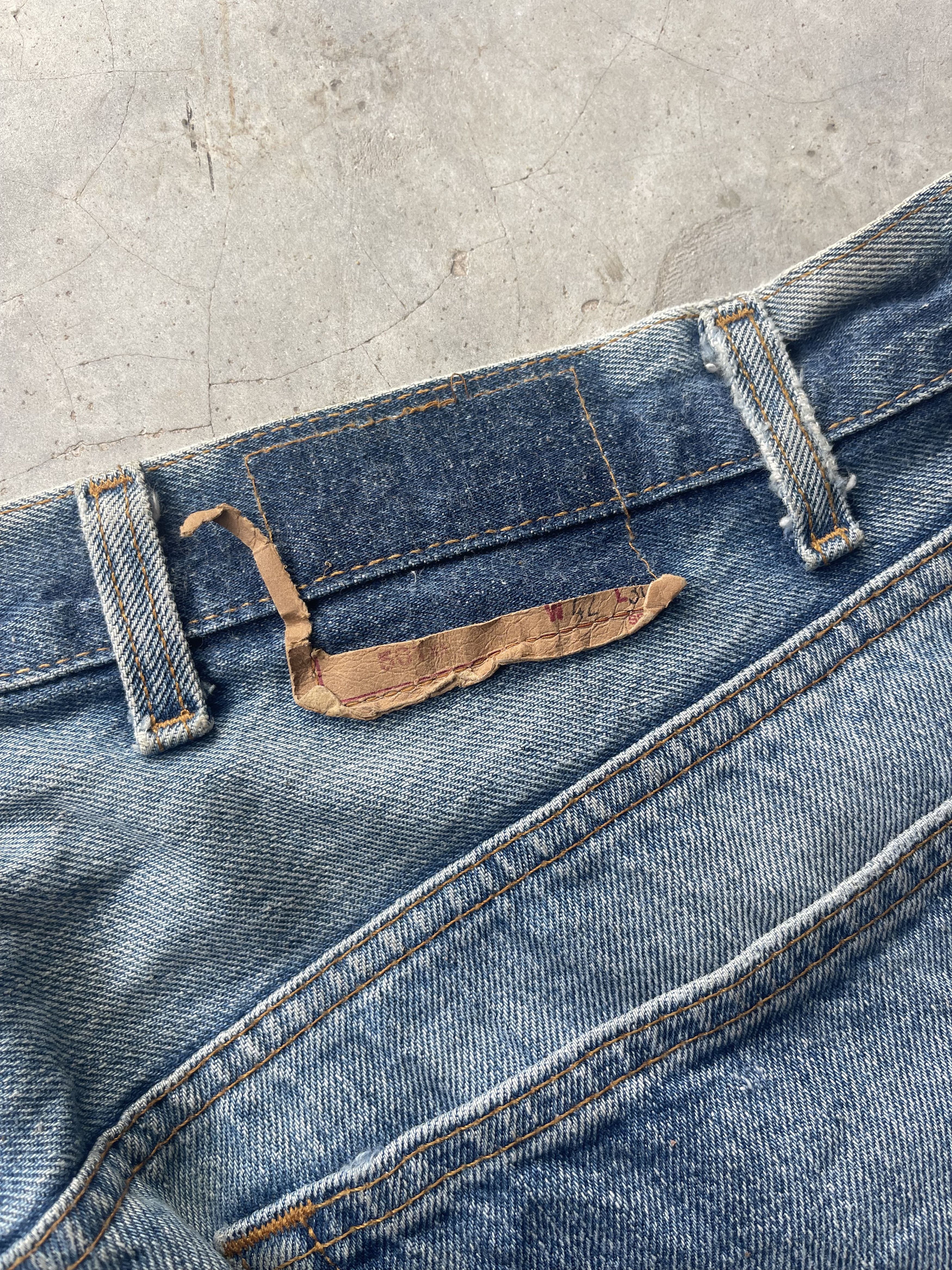 Levi's Vintage Clothing Vintage Levis 501 Reconstruct Patchwork Distressed Sz 42 Size US 42 / EU 58 - 20 Thumbnail