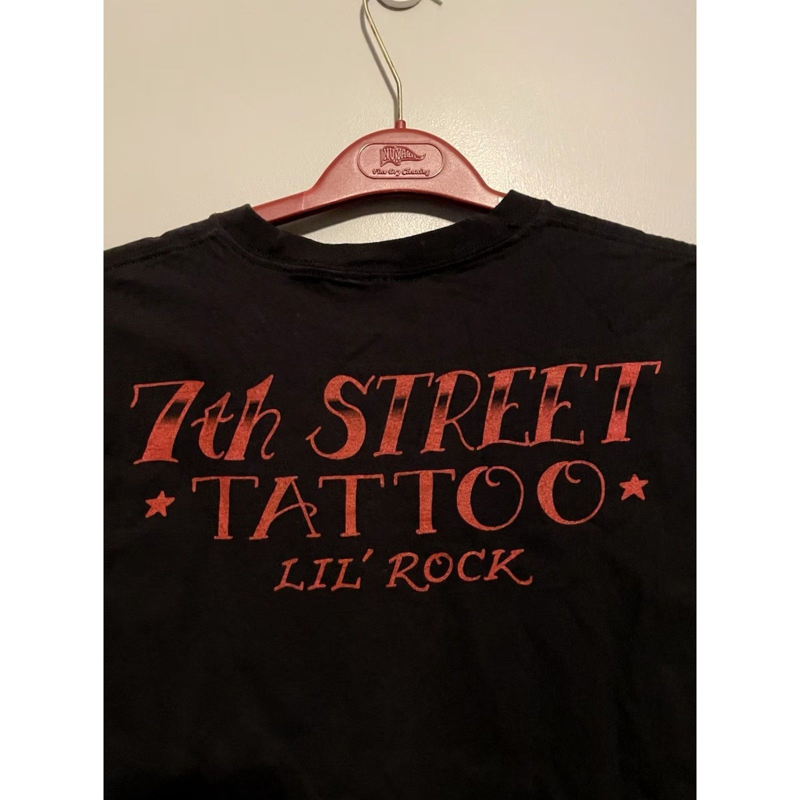 Hanes Vintage 7th Street Tattoo Wolf Shirt Lil Rock Black Size M Hanes Size US M / EU 48-50 / 2 - 5 Thumbnail