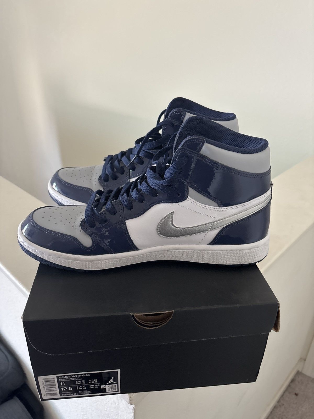 Jordan Brand Jordan 1 High G Navy Size US 11 / EU 44 - 2 Thumbnail