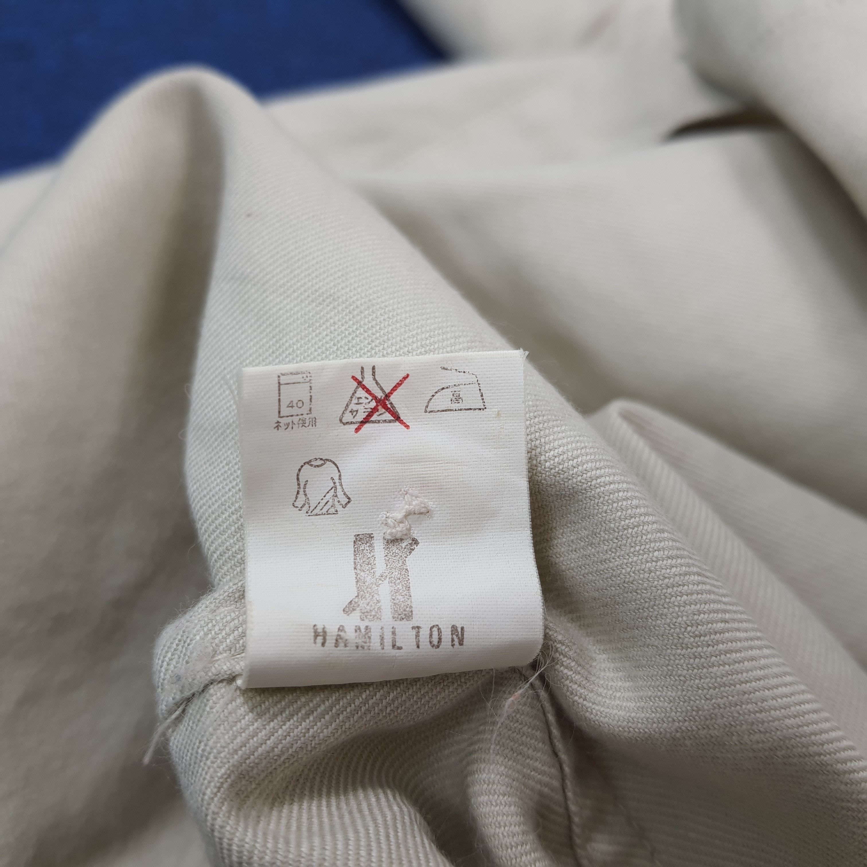 Issey Miyake Vintage 80s Issey Miyake Twill Military Style C299N75 Size US L / EU 52-54 / 3 - 8 Thumbnail