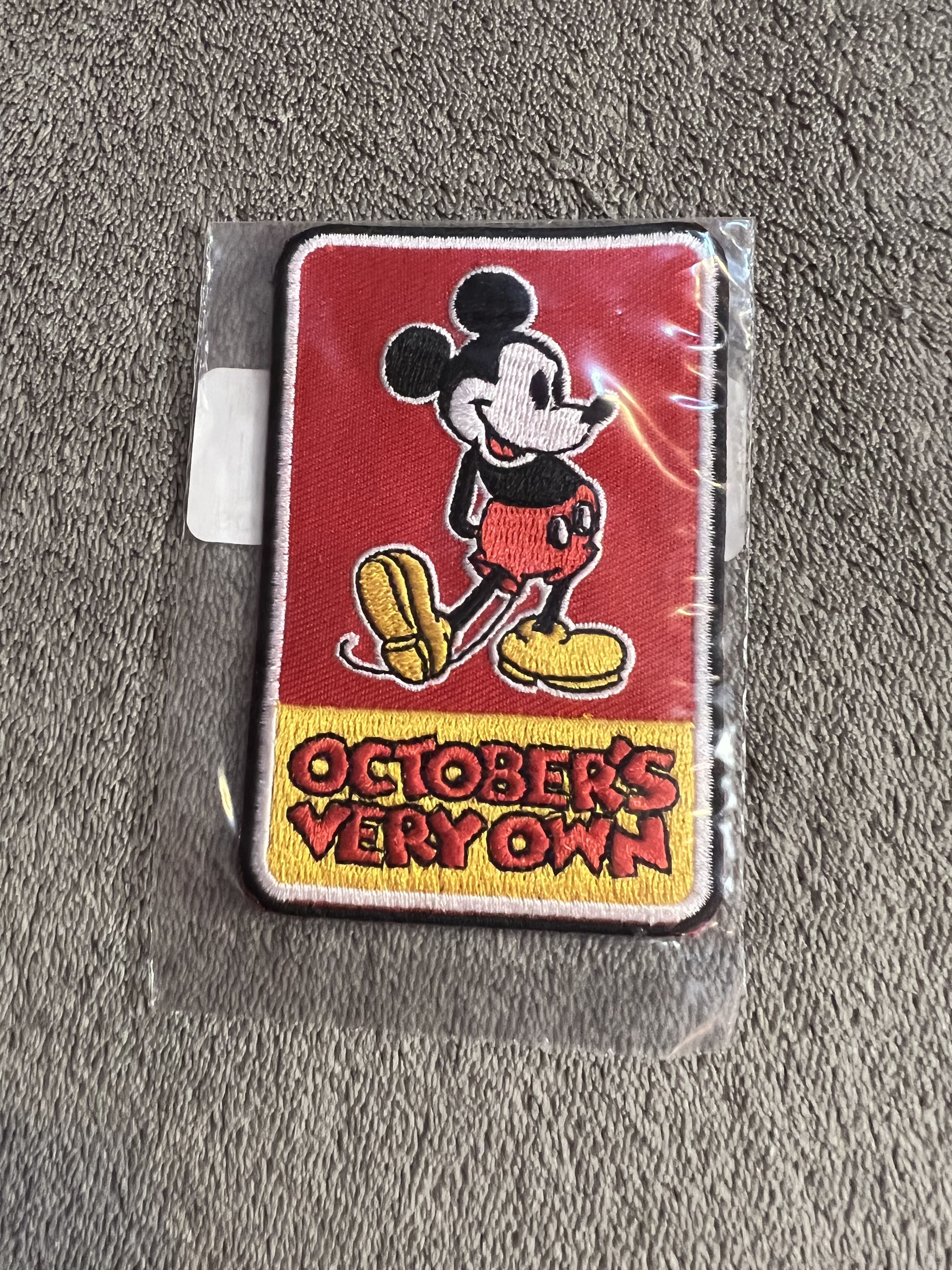 Disney *RARE* OVO x Disney Mickey Mouse Sew On Patch - Red Size ONE SIZE - 1 Thumbnail