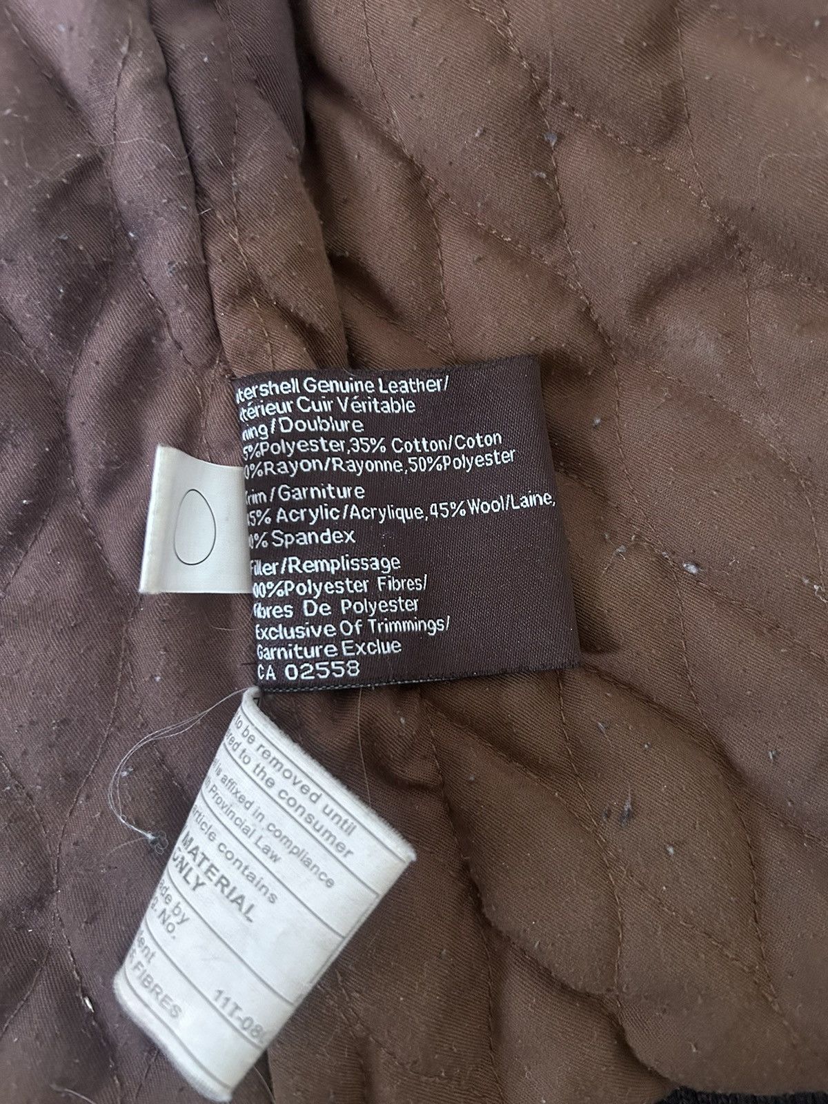 Danier Woman’s snap button genuine leather insulated coat Size L / US 10 / IT 46 - 9 Thumbnail