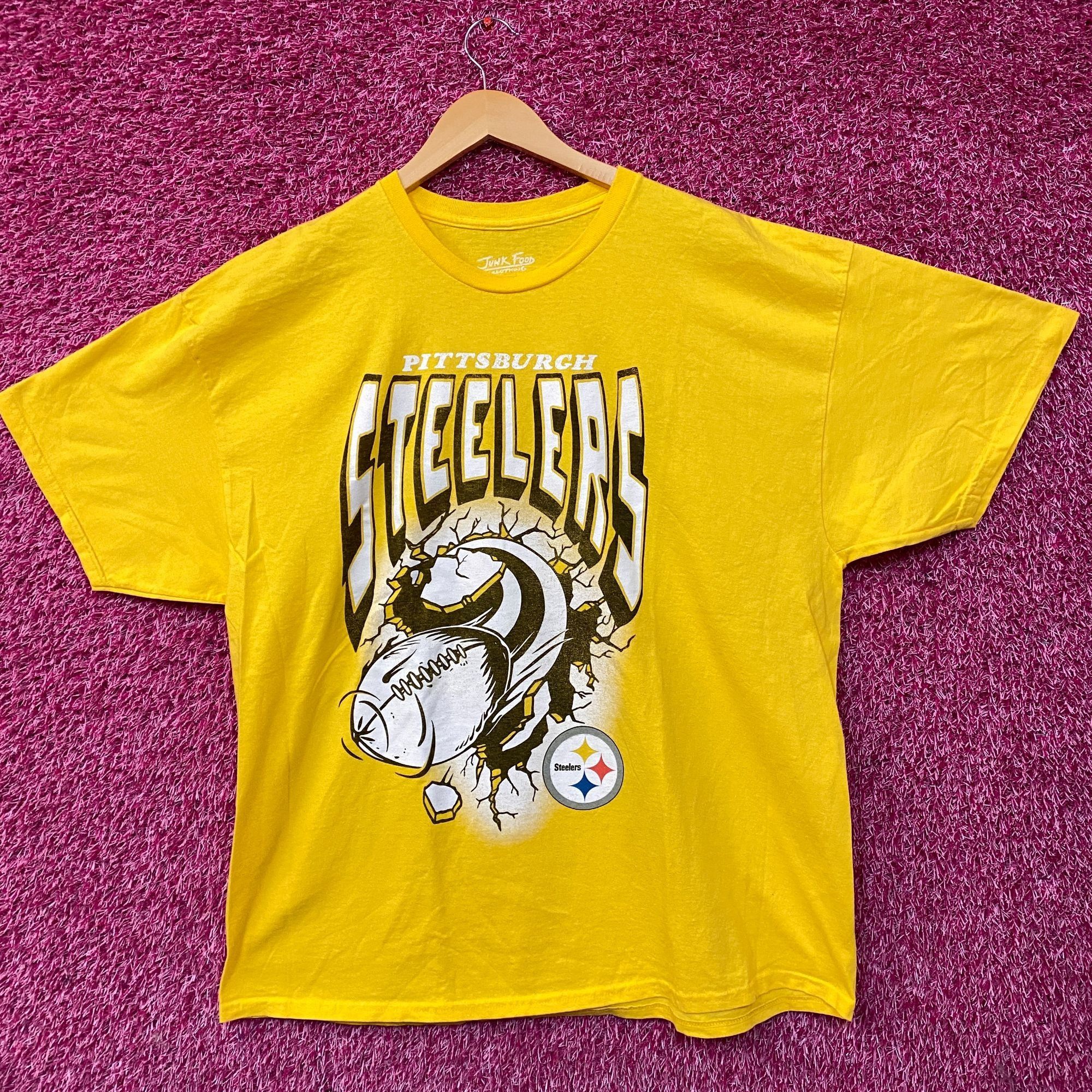 Junk Food Junk Food Clothing Pittsburgh Steelers Breakthrough T-Shirt Size US XL / EU 56 / 4 - 1 Thumbnail