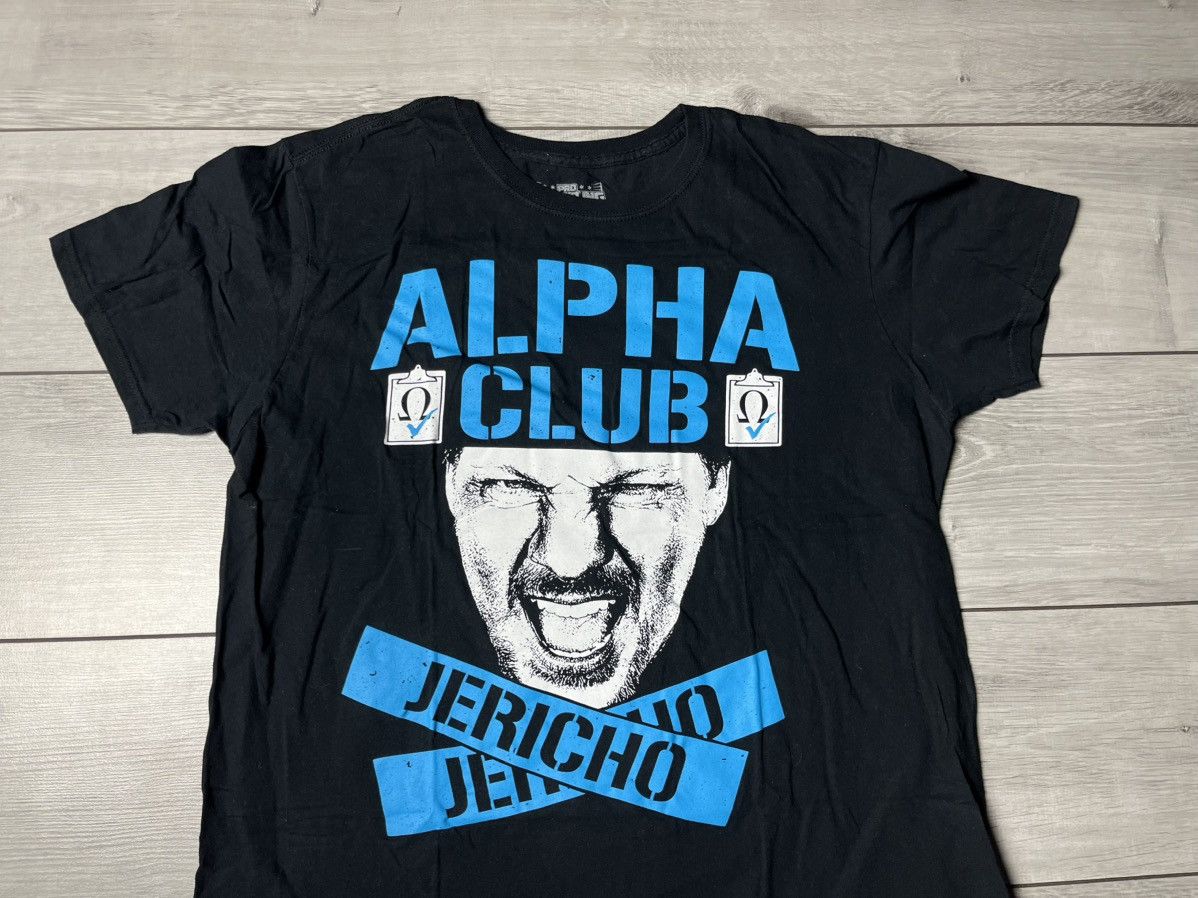WWF Alpha Club Jericho Tshirt WWF size Large Size US L / EU 52-54 / 3 - 3 Thumbnail