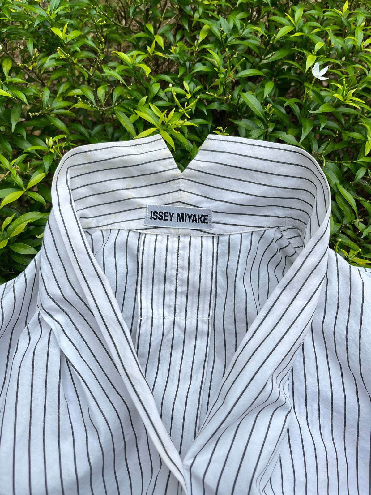 Issey Miyake × Japanese Brand Issey Miyake Stripe Button Shirt Size US M / EU 48-50 / 2 - 4 Thumbnail