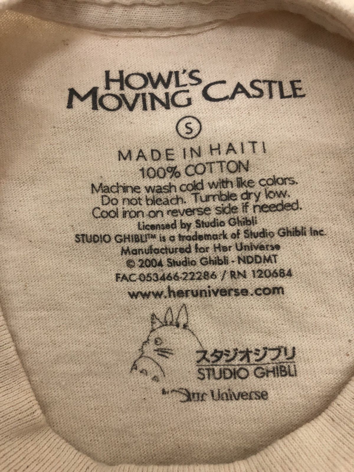 Anime HOWL’S MOVING CASTLE STUDIO GHIBLI OFFICIAL ANIME PROMO TEE Size US S / EU 44-46 / 1 - 9 Thumbnail
