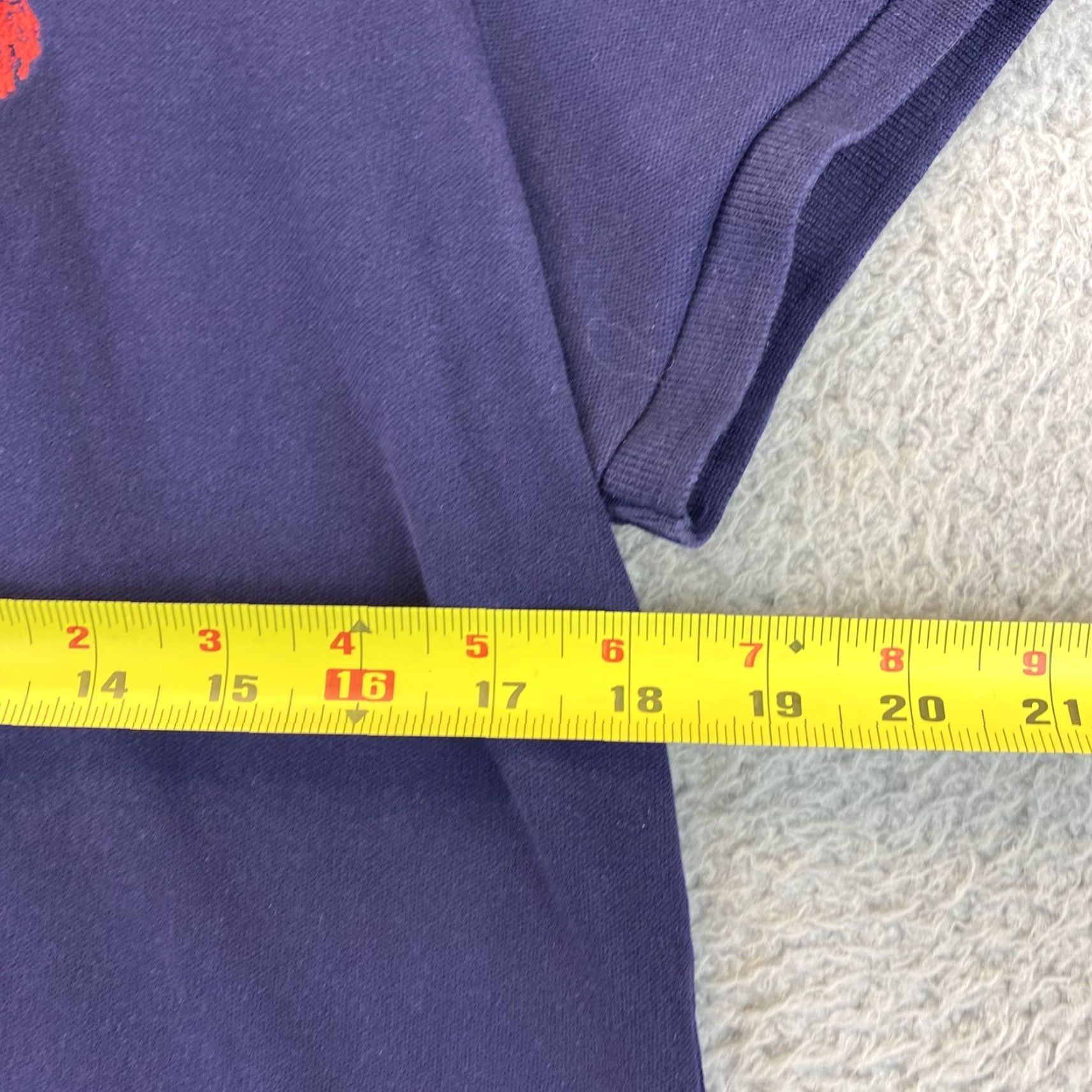 Vintage US Polo Assn Women's Blue Short Sleeve Polo Shirt Top XL Shirt Size XL / US 12-14 / IT 48-50 - 4 Thumbnail