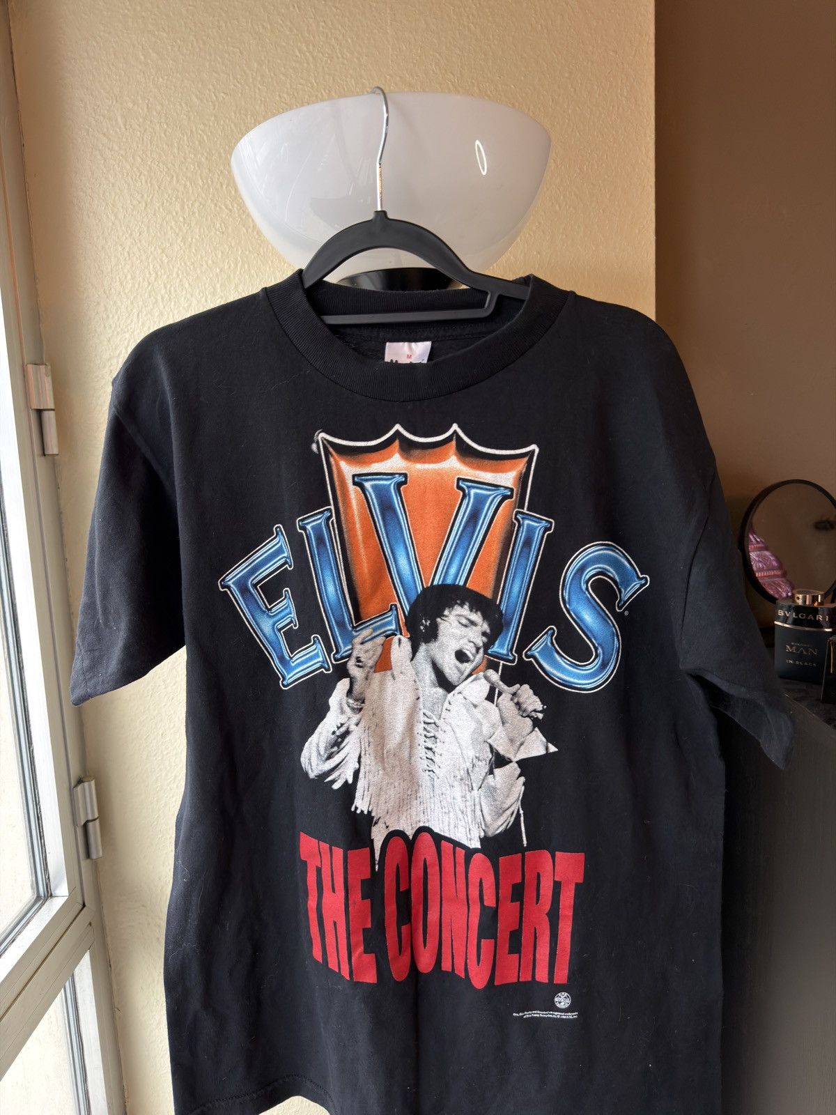 Vintage Elvis Presley merch tour T-shirt 1999 Size US M / EU 48-50 / 2 - 4 Thumbnail
