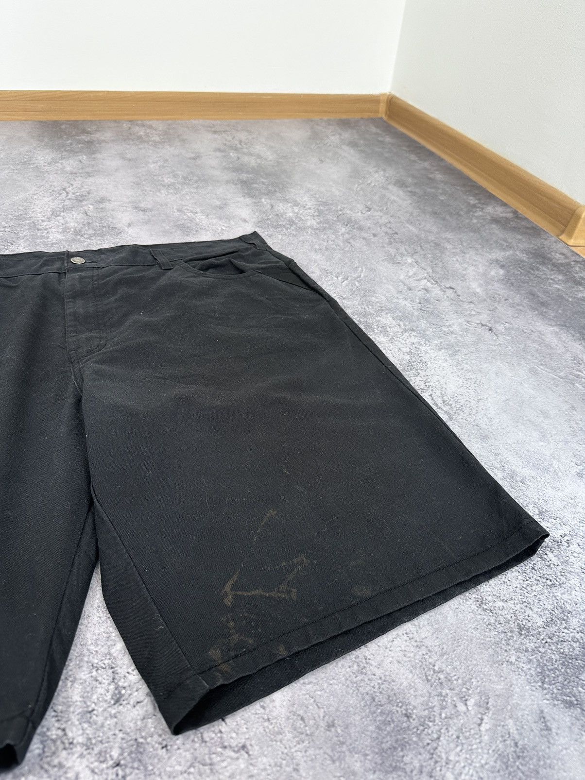 Dickies Vintage Dickies USA Baggy Opium Faded Black Y2K Shorts Jorts Size US 40 / EU 56 - 9 Thumbnail